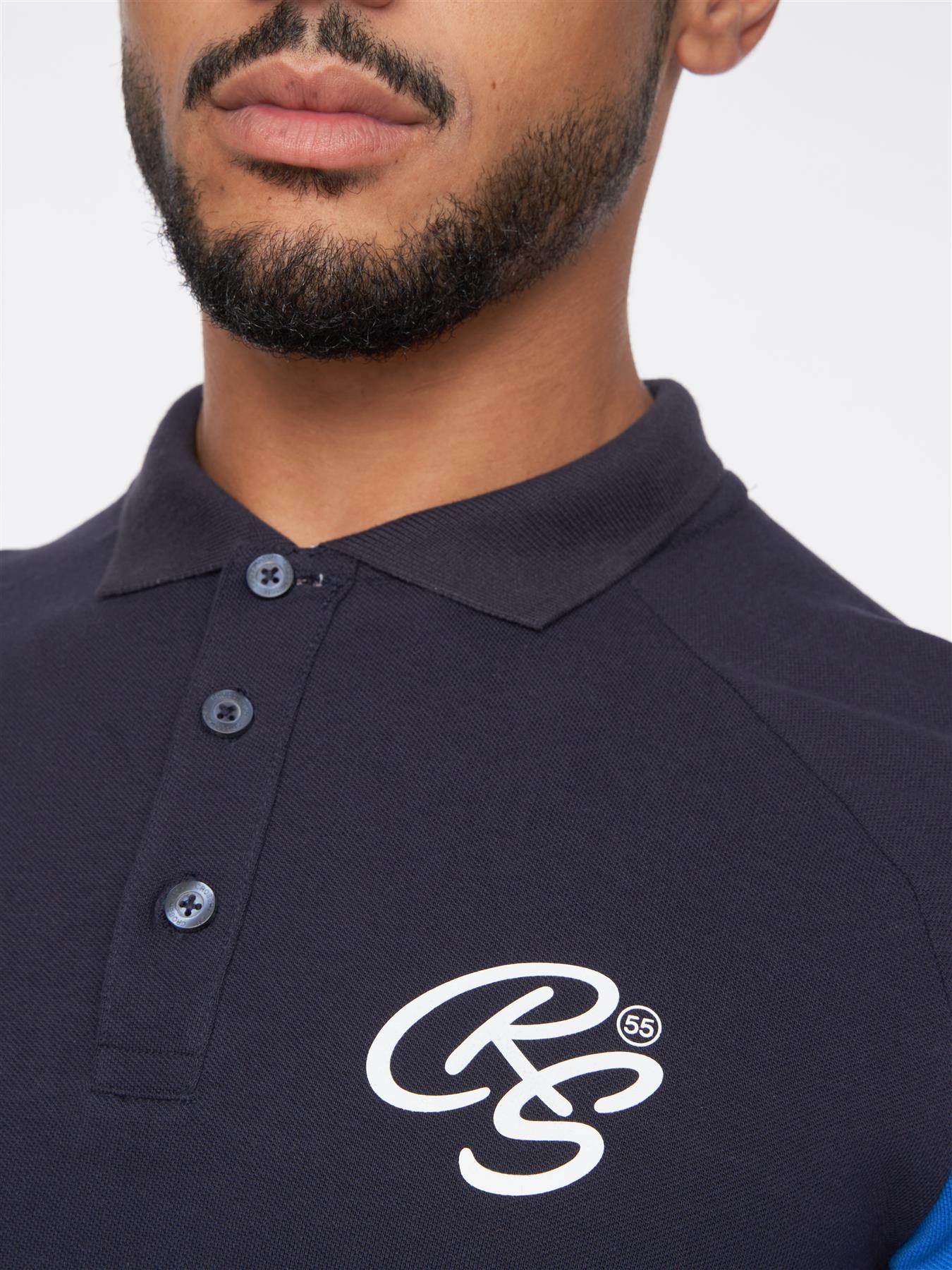 Mens Maxmore Polo/Shorts Set Navy