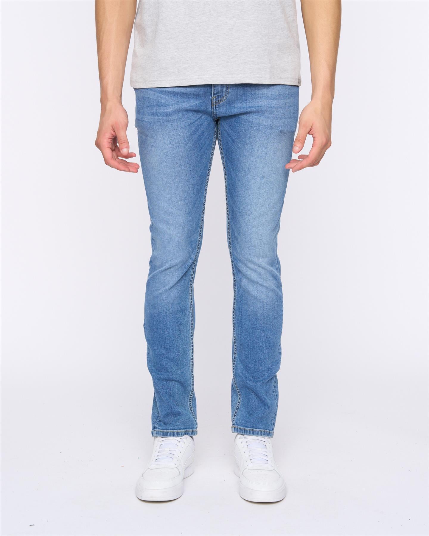 Mens Maylead Slim Fit Jeans Light Wash