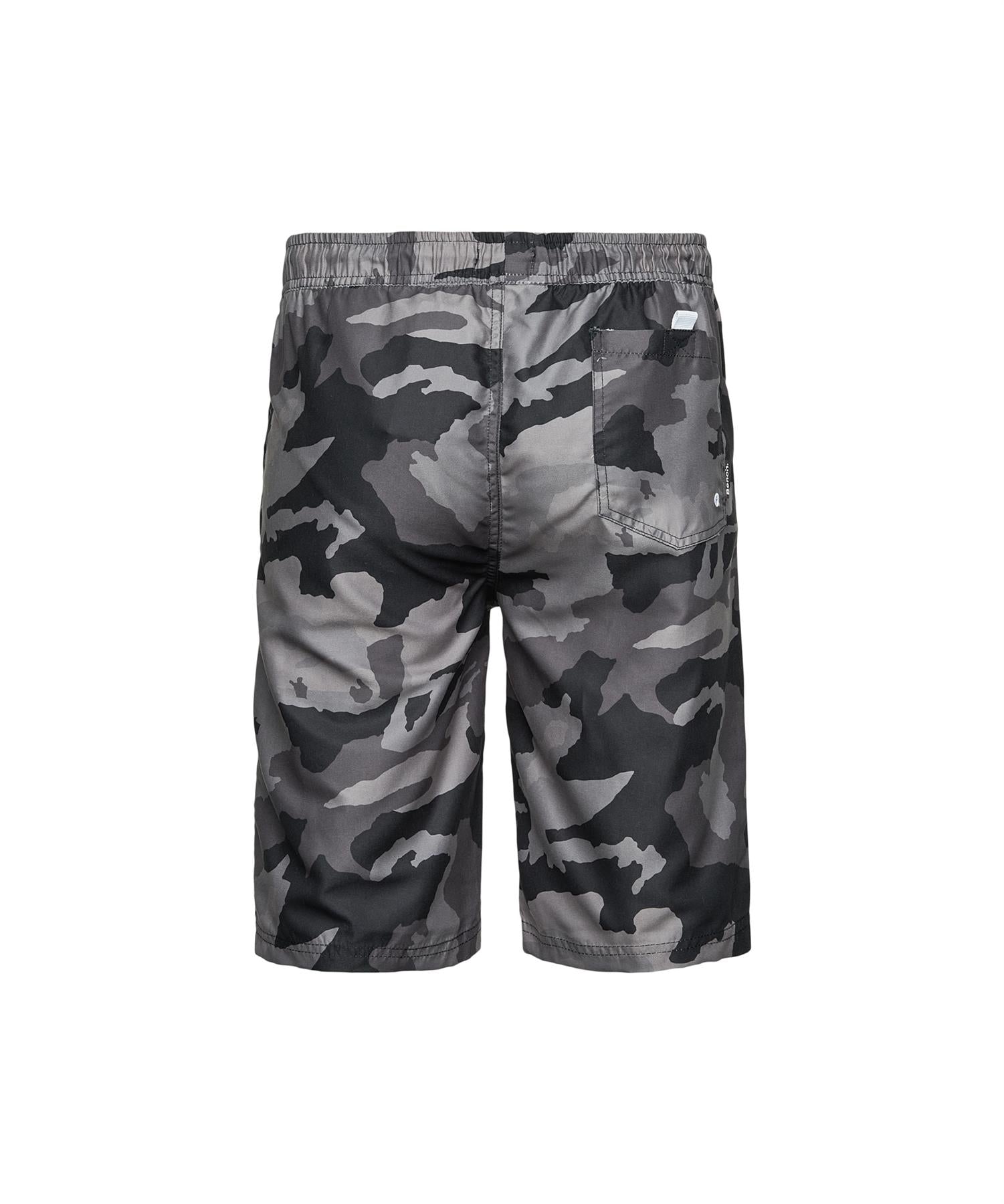 Bermuda Swim Shorts Black Camo