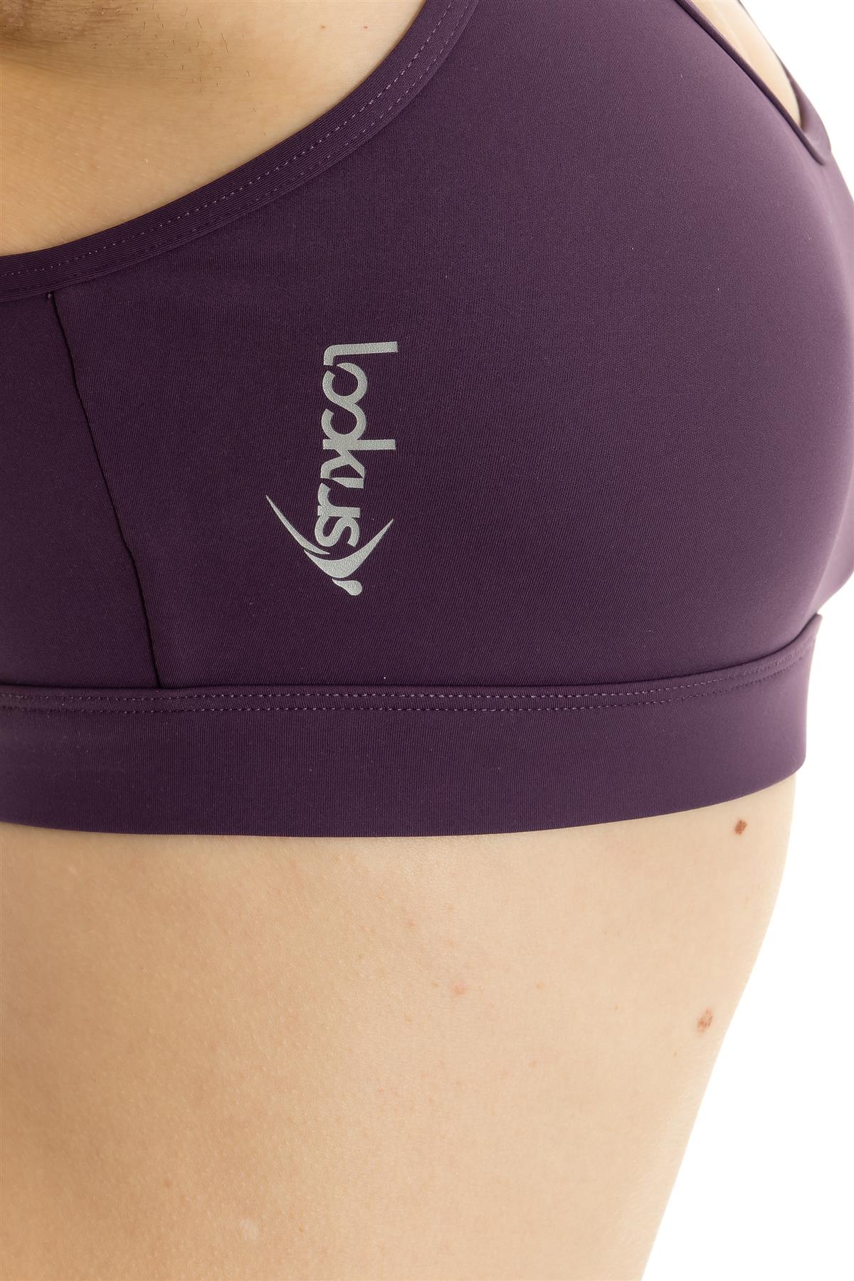 Amaya Sports Bra Plum