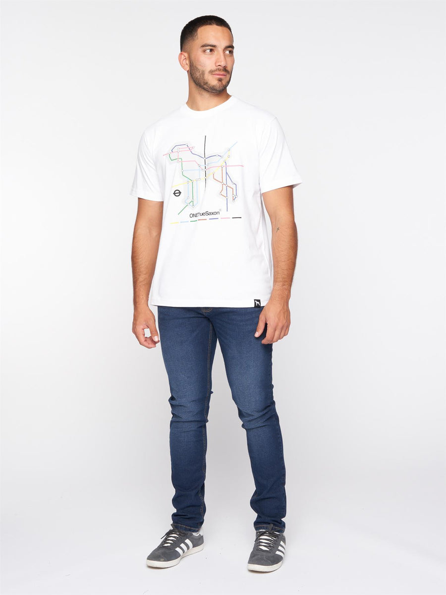 Station T-Shirt Optic White