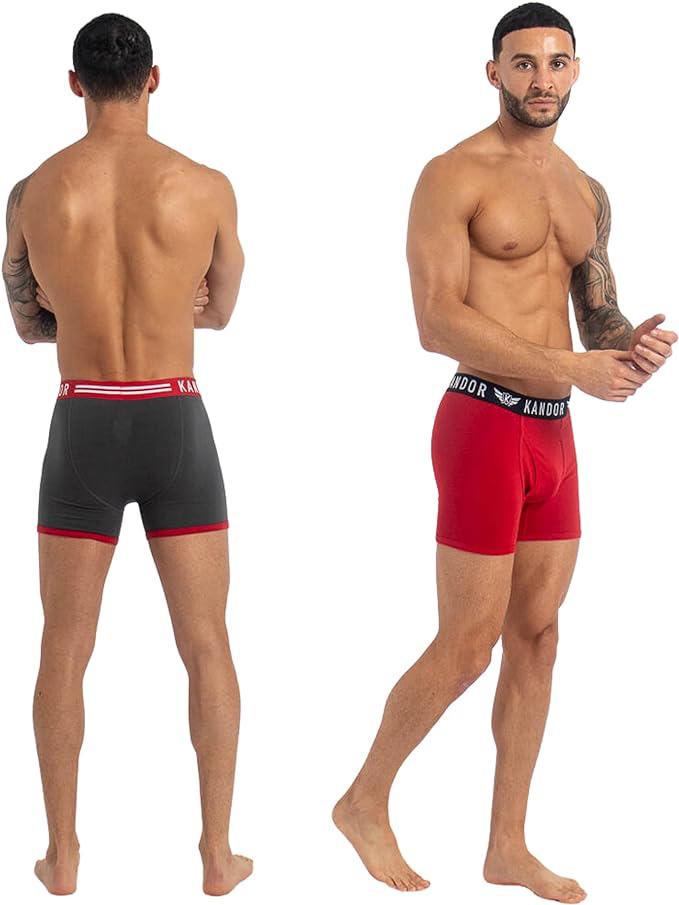 Men's Florid Boxers 7pk Red