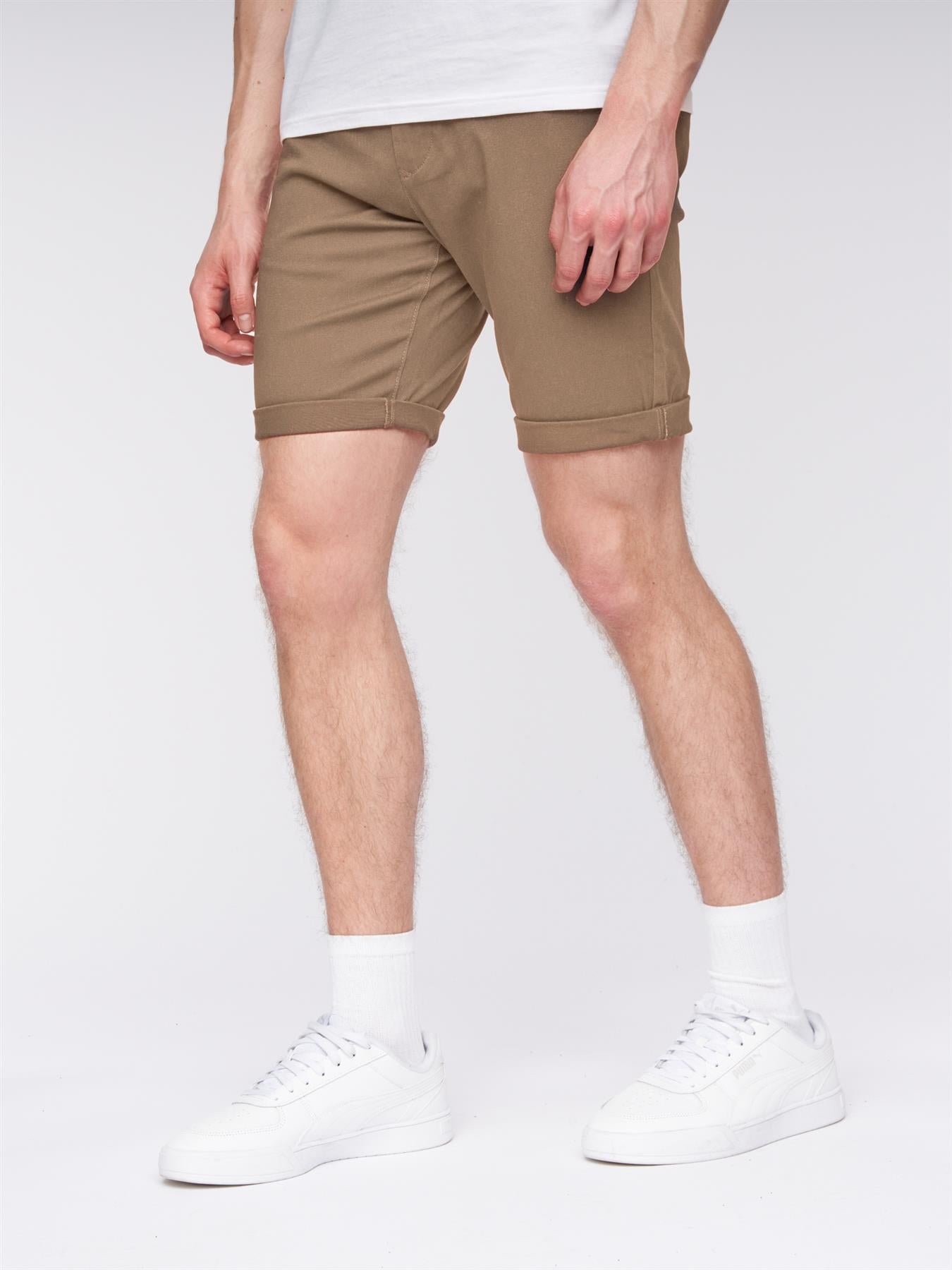 Mens Copehen Chino Shorts Tan