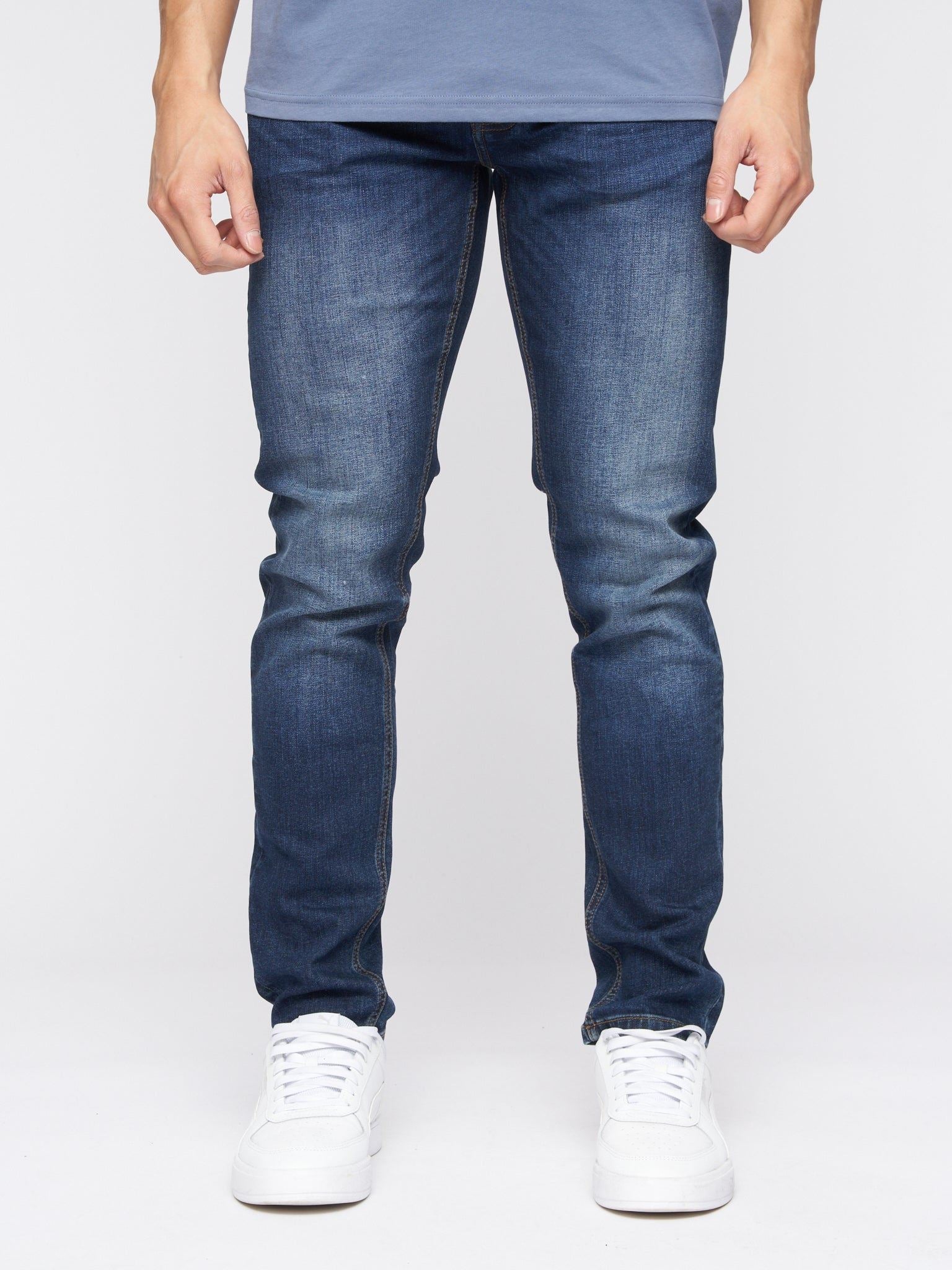 Barbeck Slim Fit Denim Jeans Tinted Blue