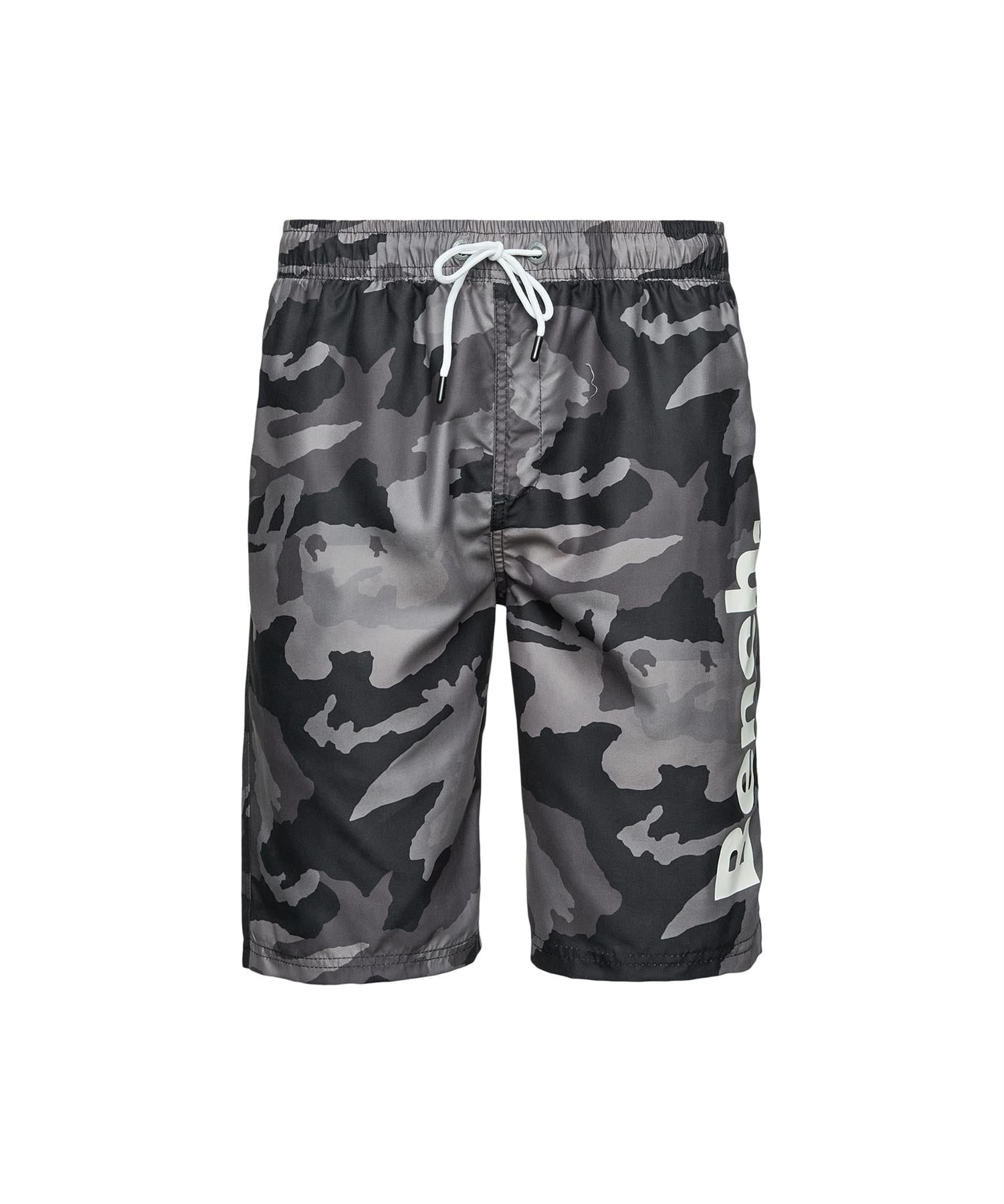 Bermuda Swim Shorts Black Camo