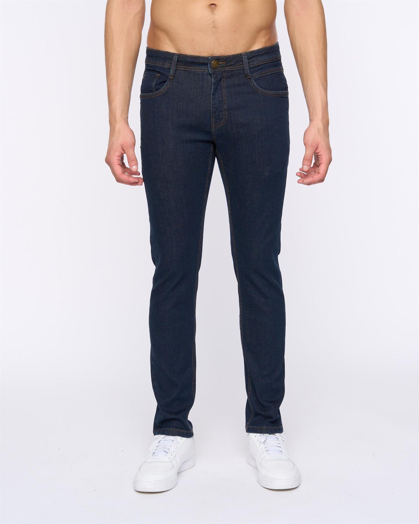 Mens Maylead Slim Fit Jeans Raw Wash