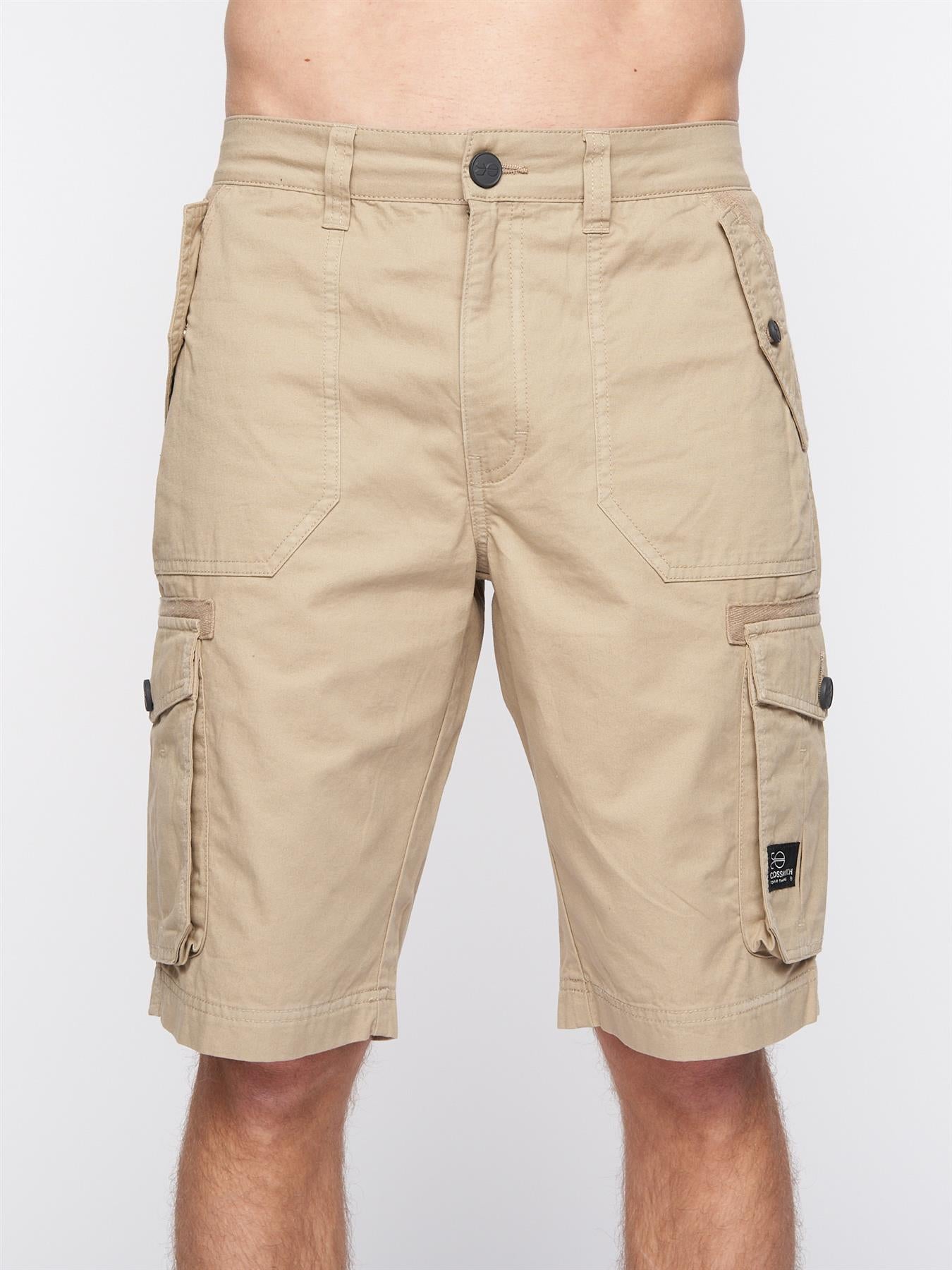 Kyron Cargo Shorts Stone