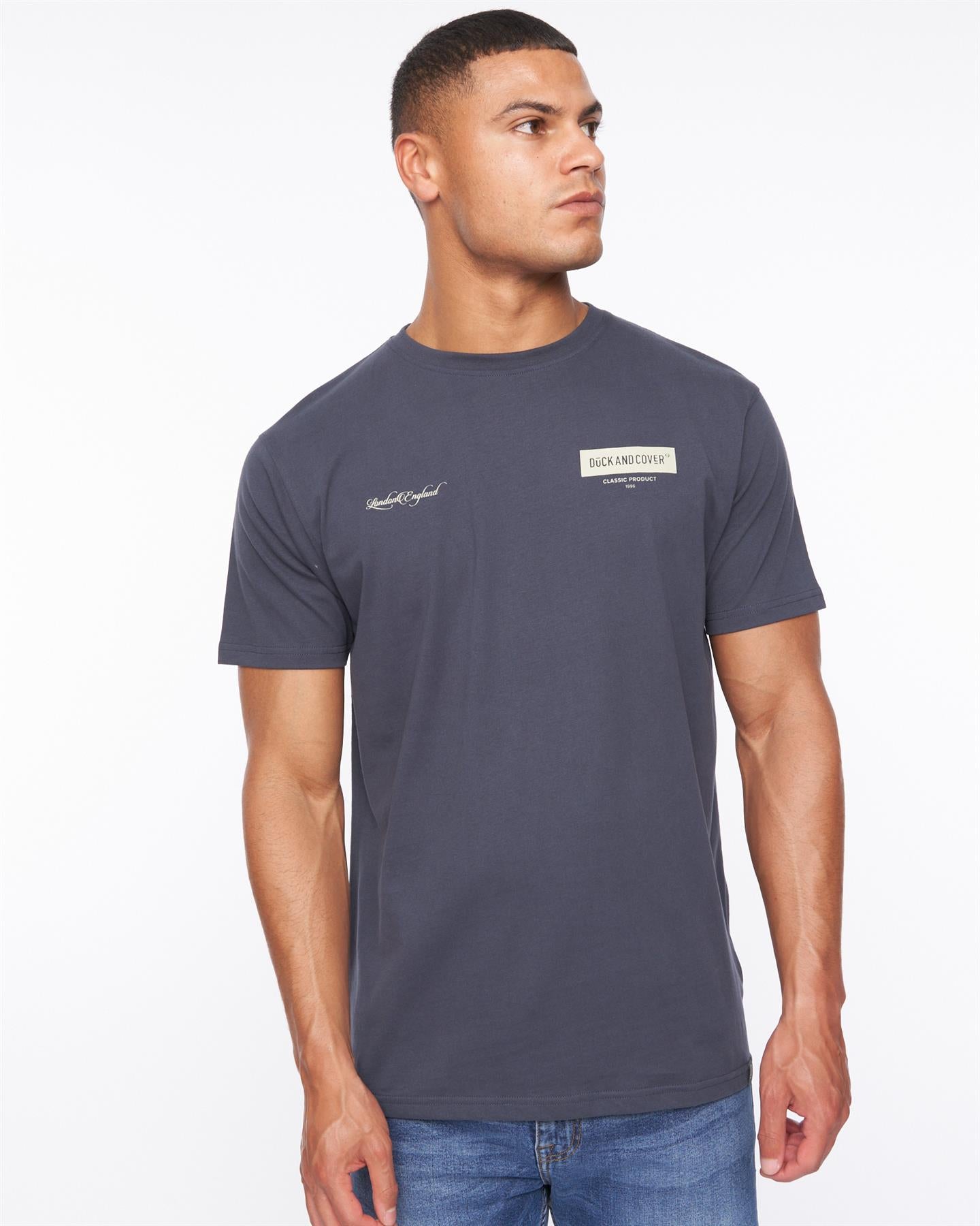 Mens Mersak T-Shirt Navy