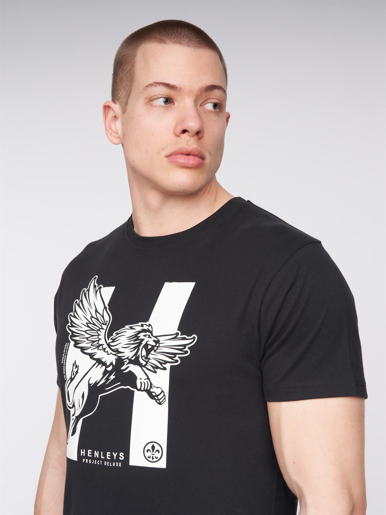 Mens Curveball T-Shirt Black