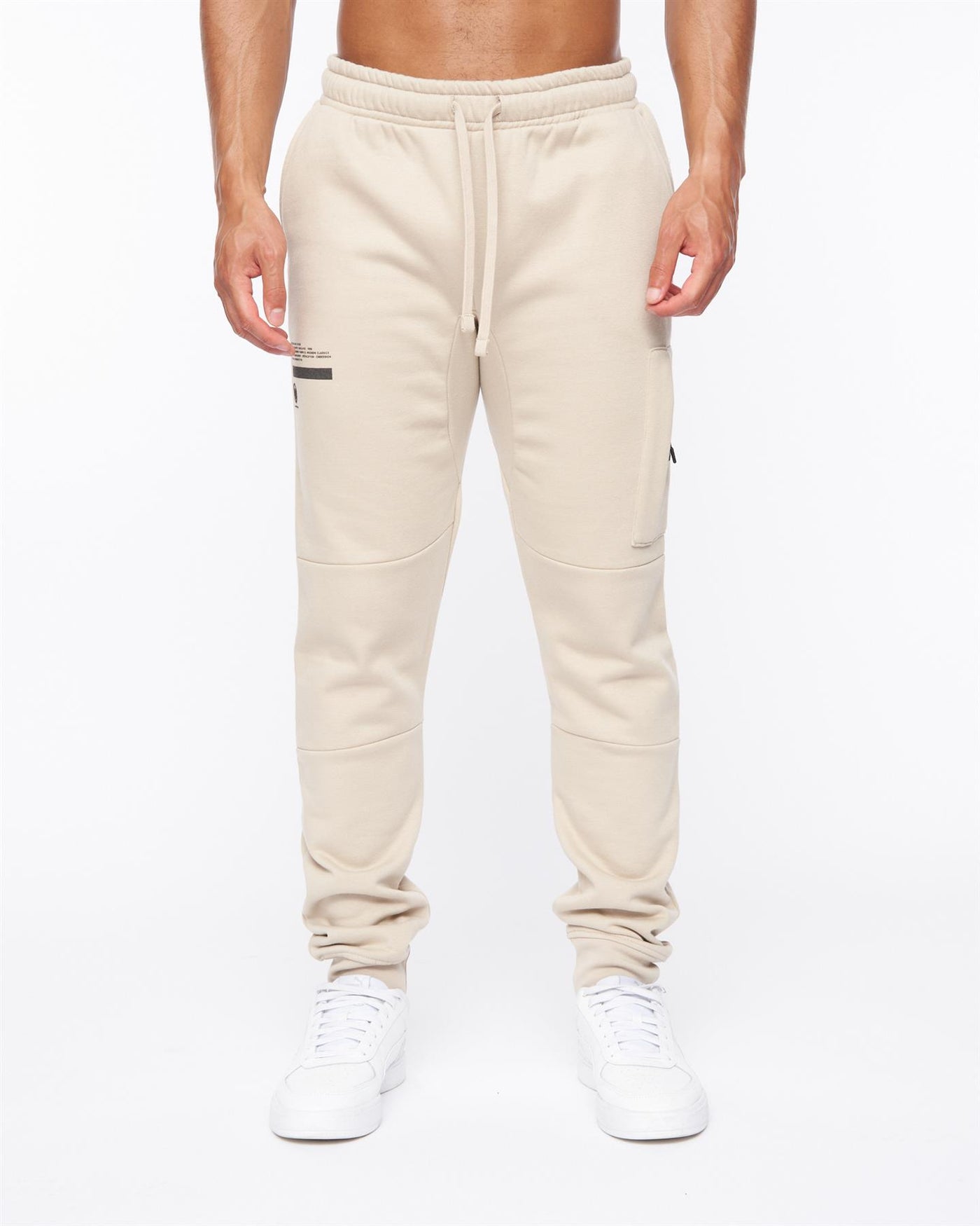 Mens Heningys Joggers Greige