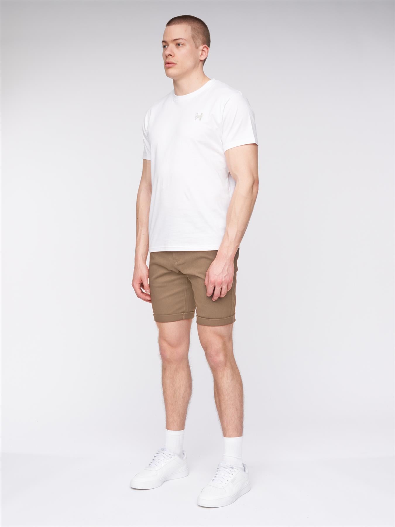 Mens Copehen Chino Shorts Tan