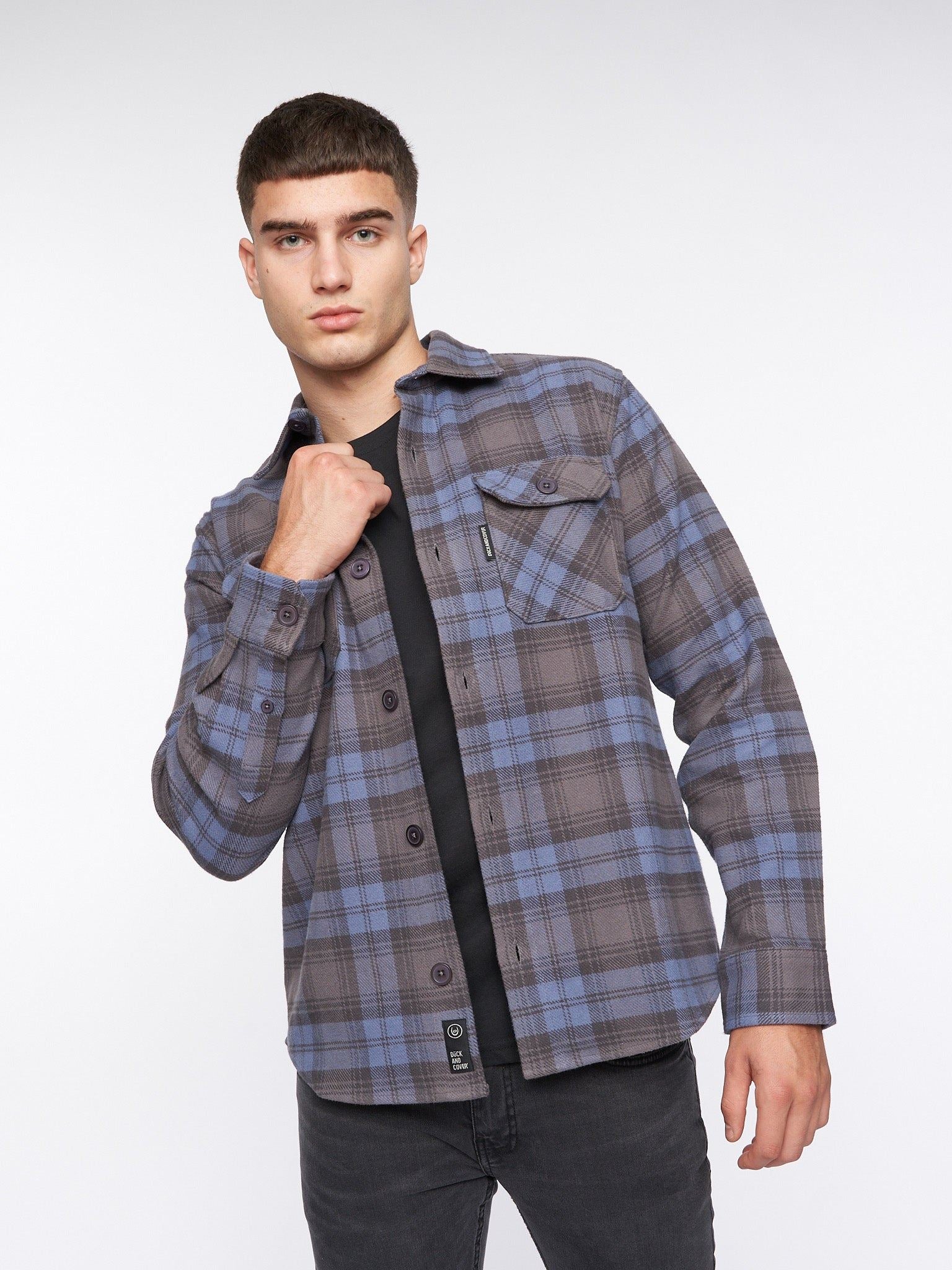 Willington Overshirt Blue Check