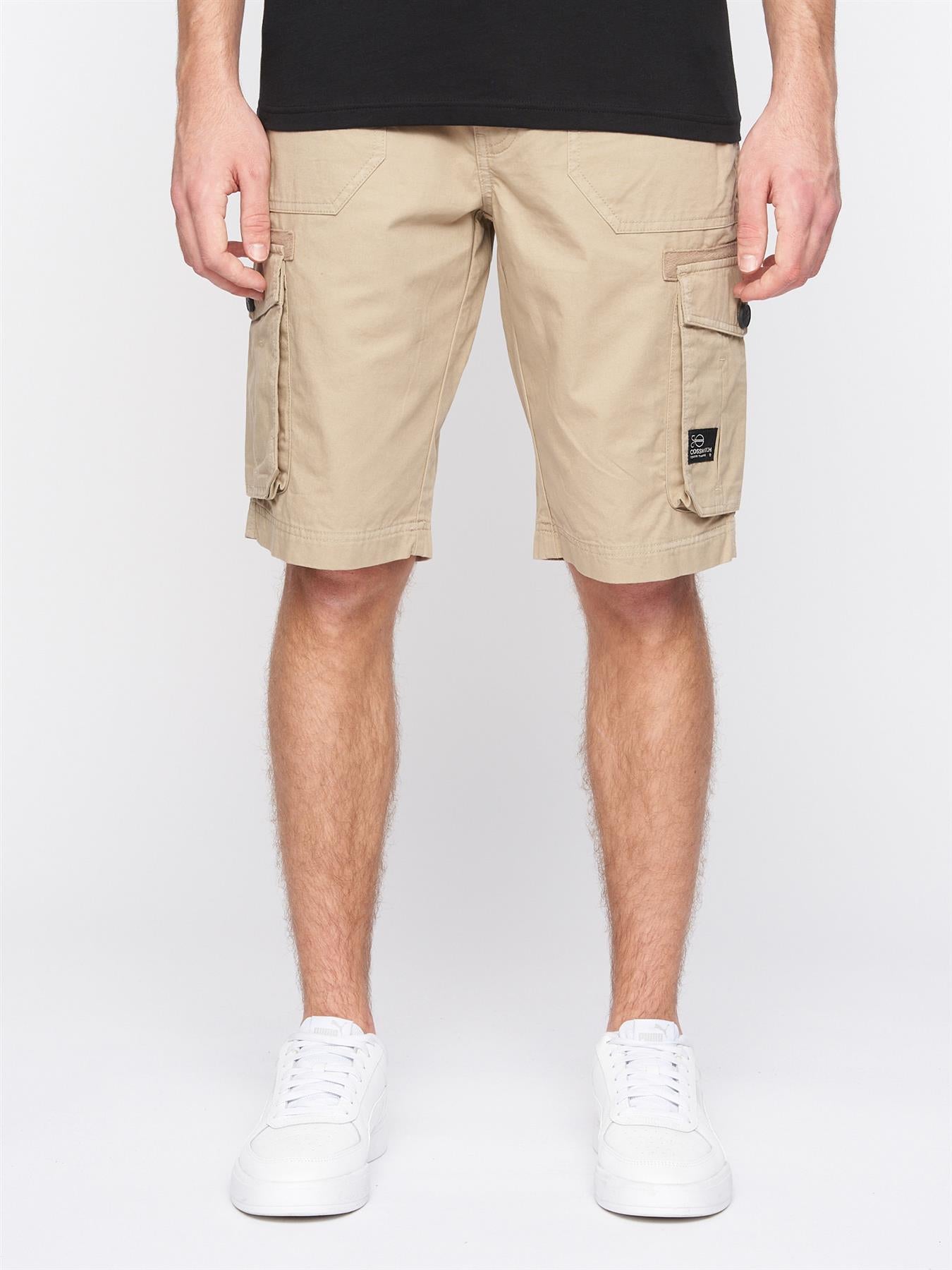 Kyron Cargo Shorts Stone