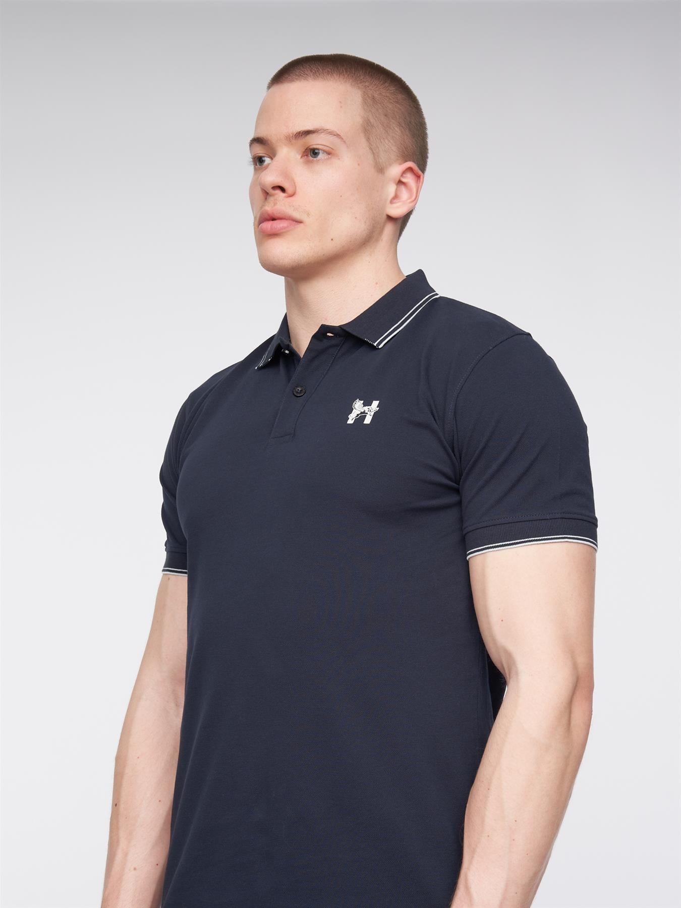 Henflare Polo Navy