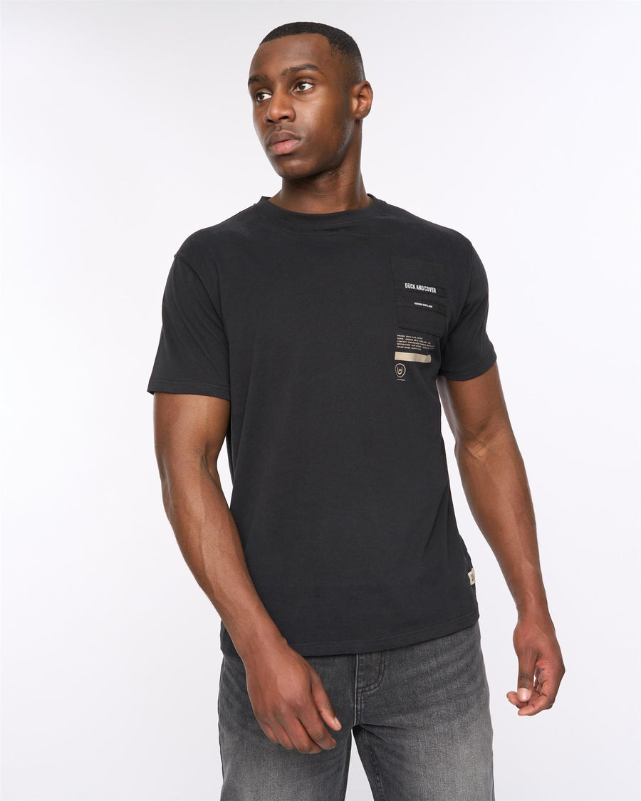 Mens Heningys T-Shirt Black