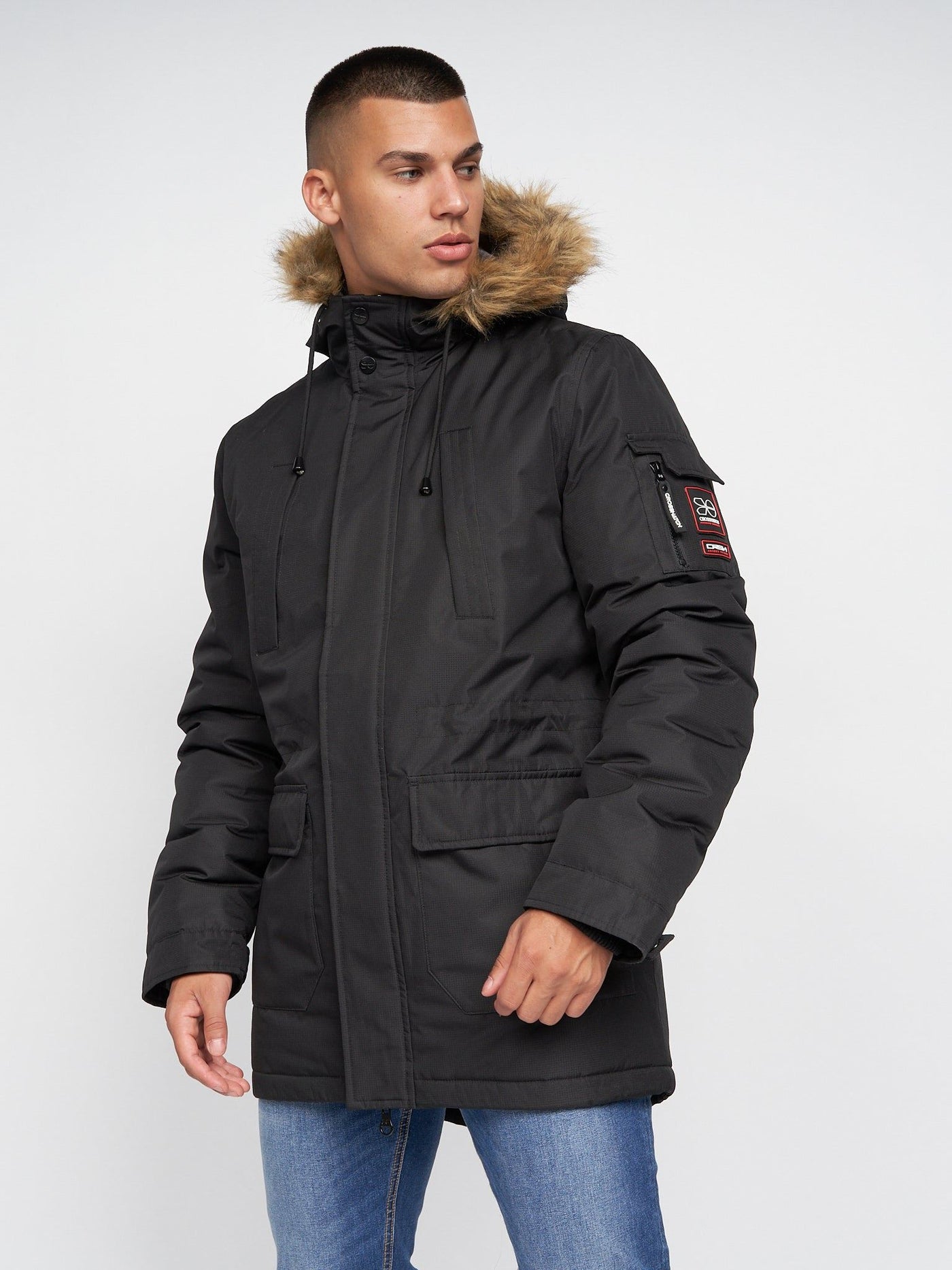 Mens Parkmoore Parka Black