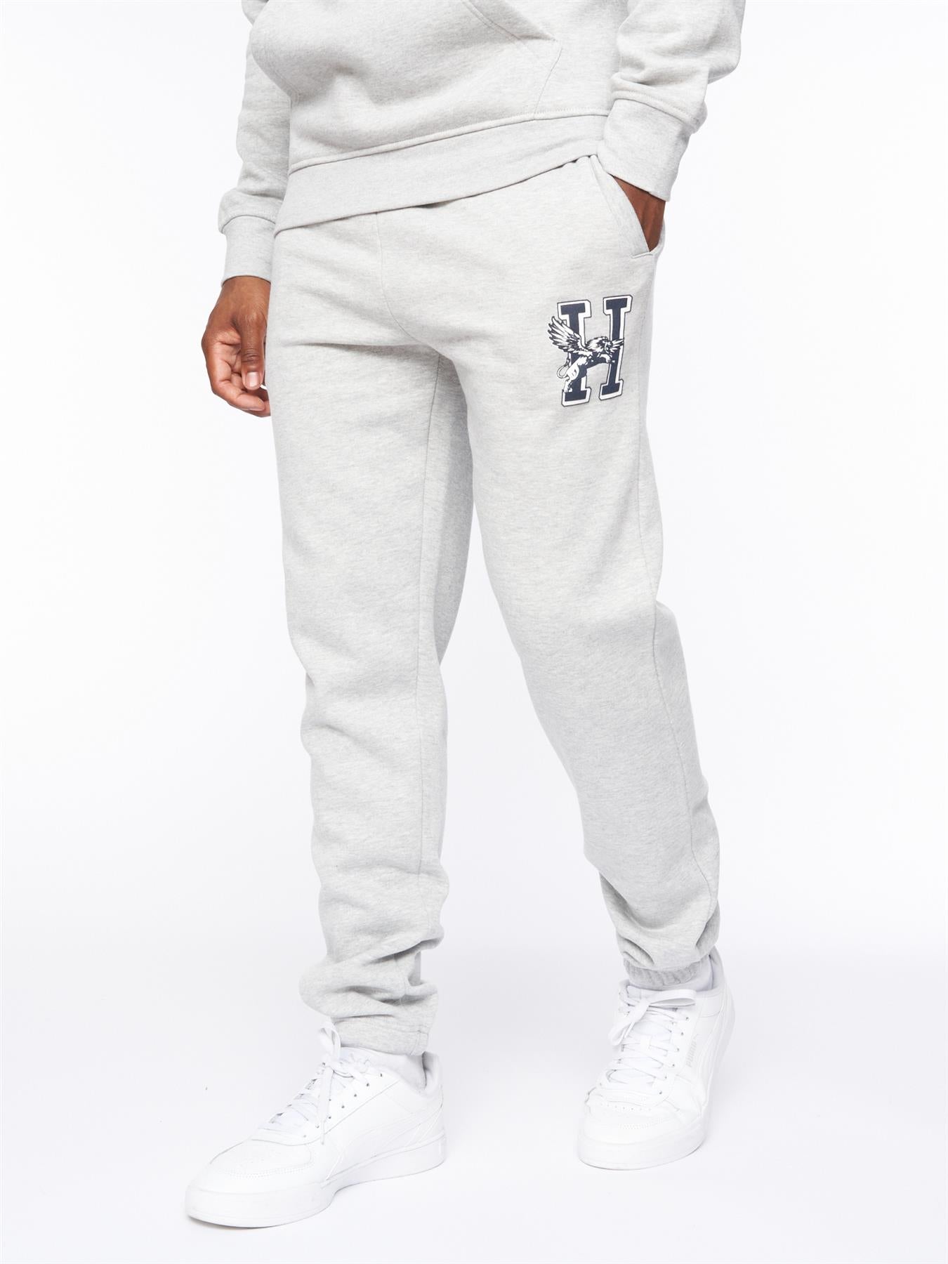 Mens Belton Joggers Grey Marl