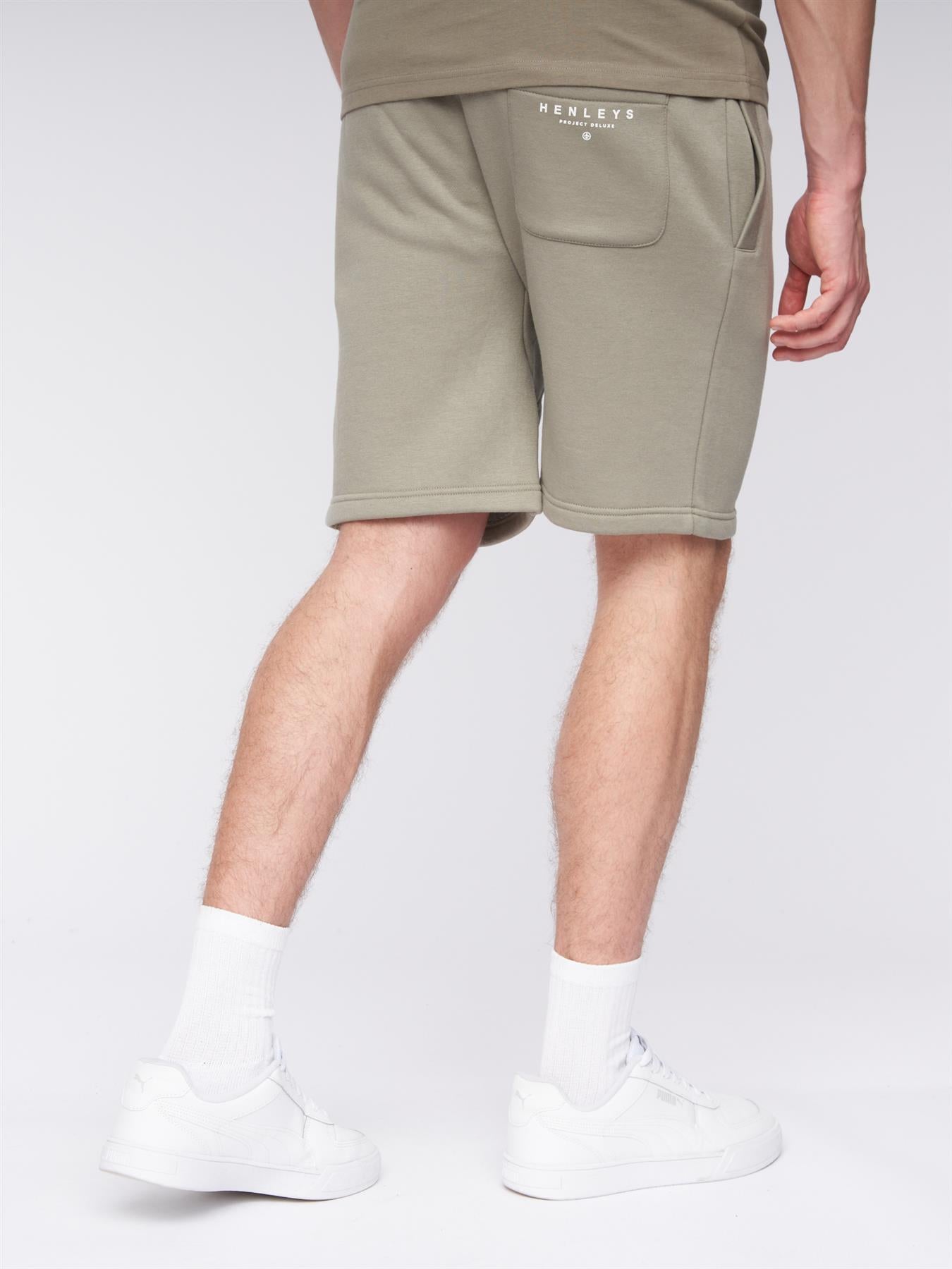 Aitchen Jog Shorts Dusty Olive