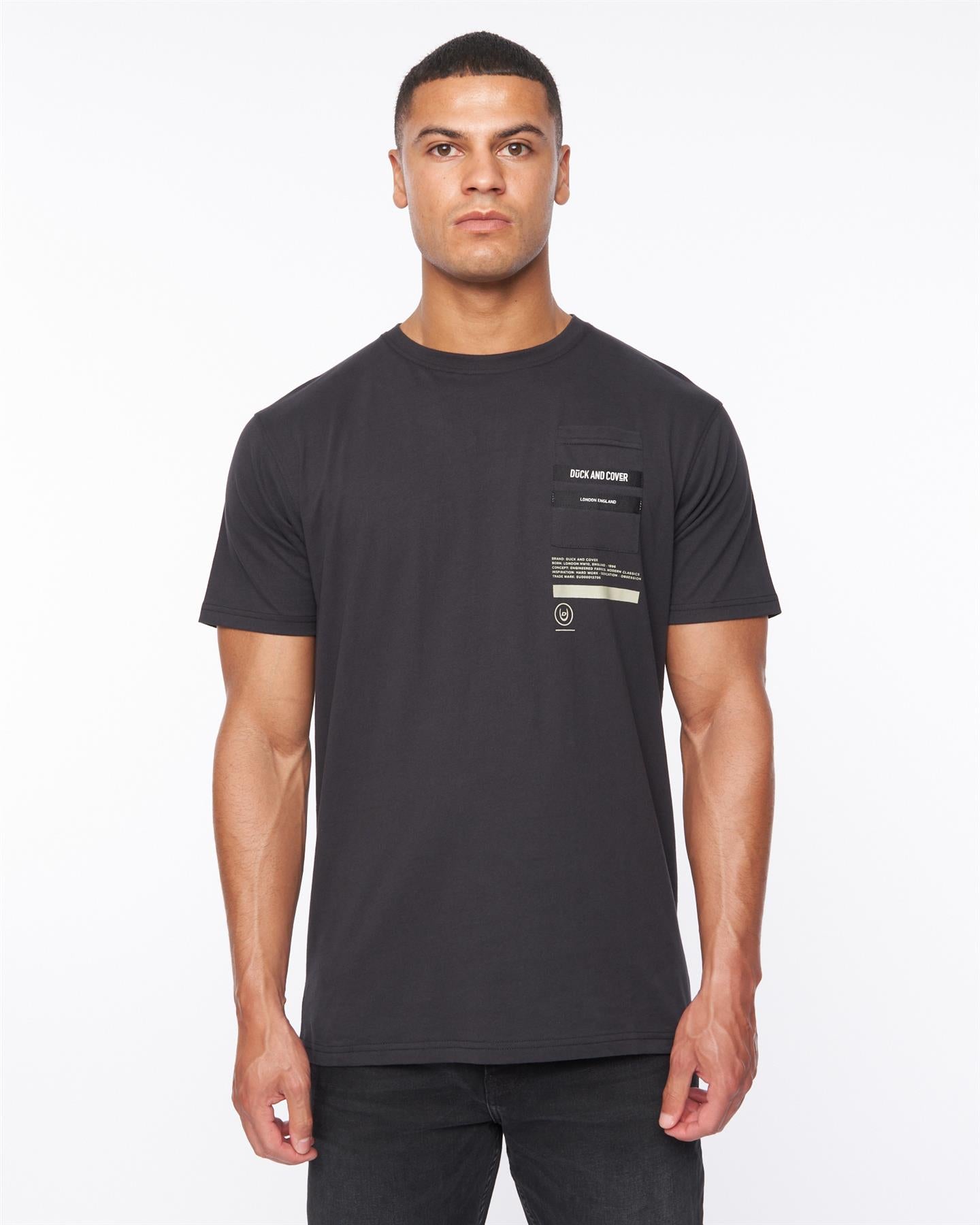 Mens Heningys T-Shirt Black