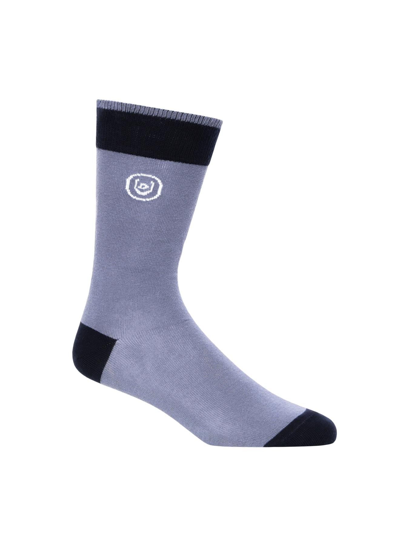 Mens Bellion Blue Socks 7pk Assorted