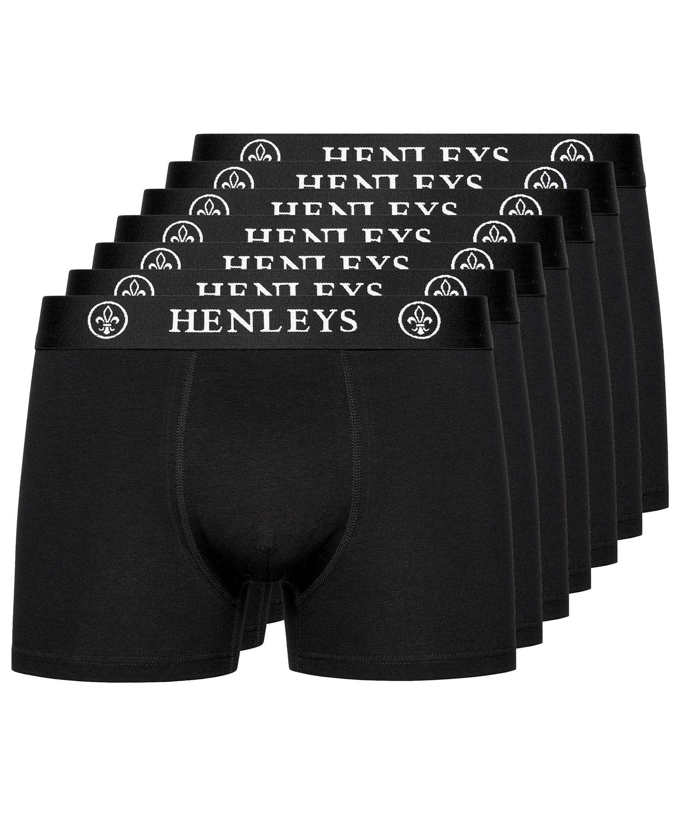 Mens McBlacken Boxers 7pk Black