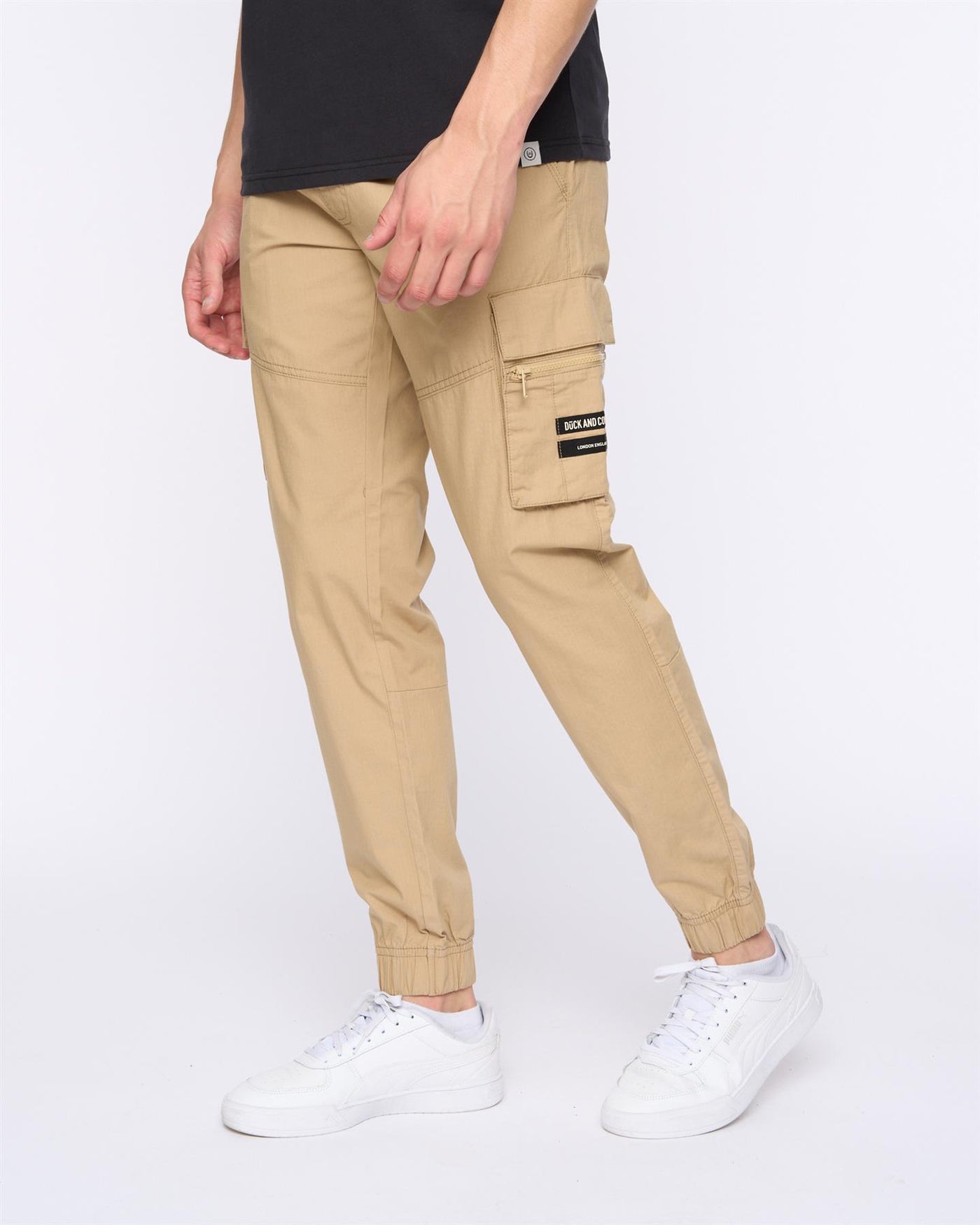 Mens Chesser Jog Pants Stone