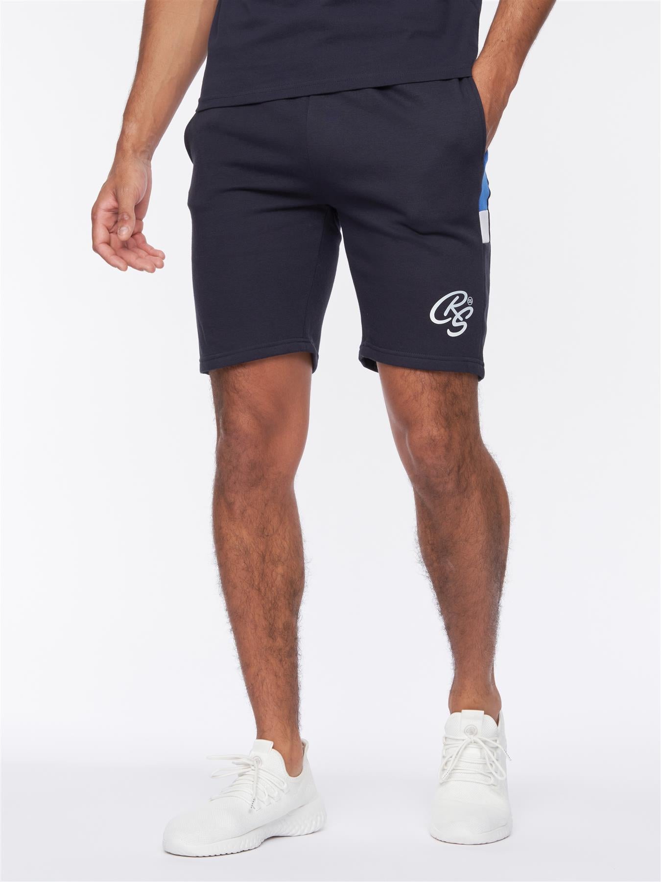 Mens Maxmore Polo/Shorts Set Navy