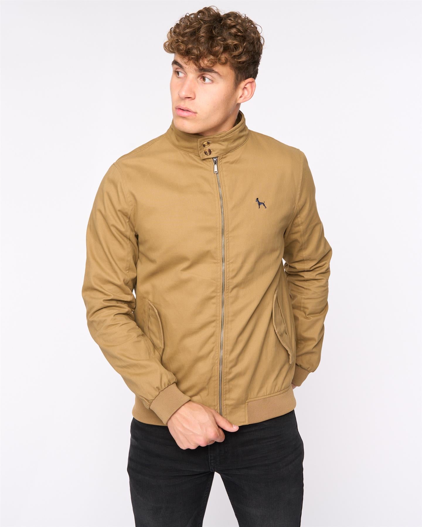 Mens Tavistock Harrington Jacket Tan