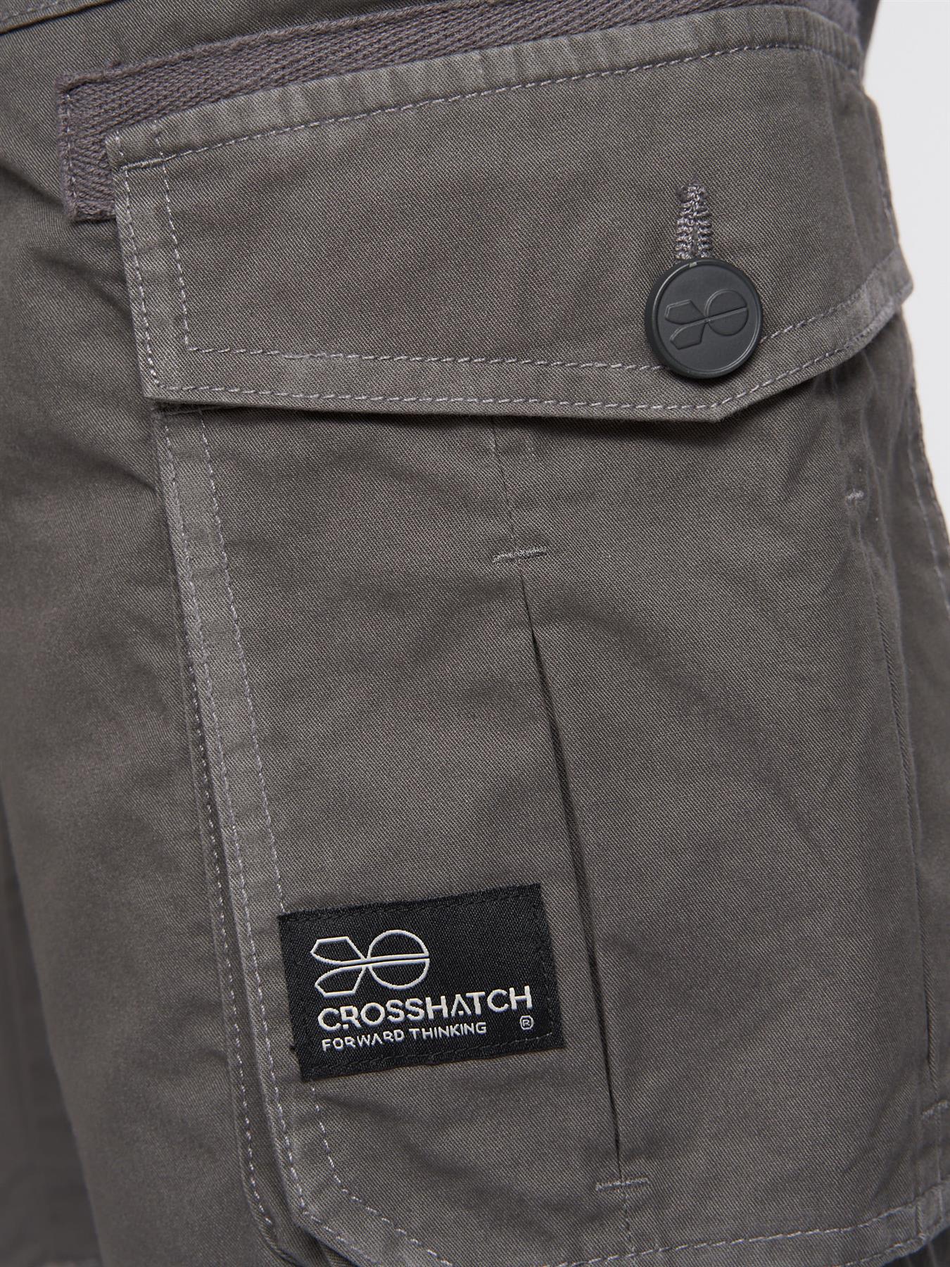 Kyron Cargo Shorts Charcoal