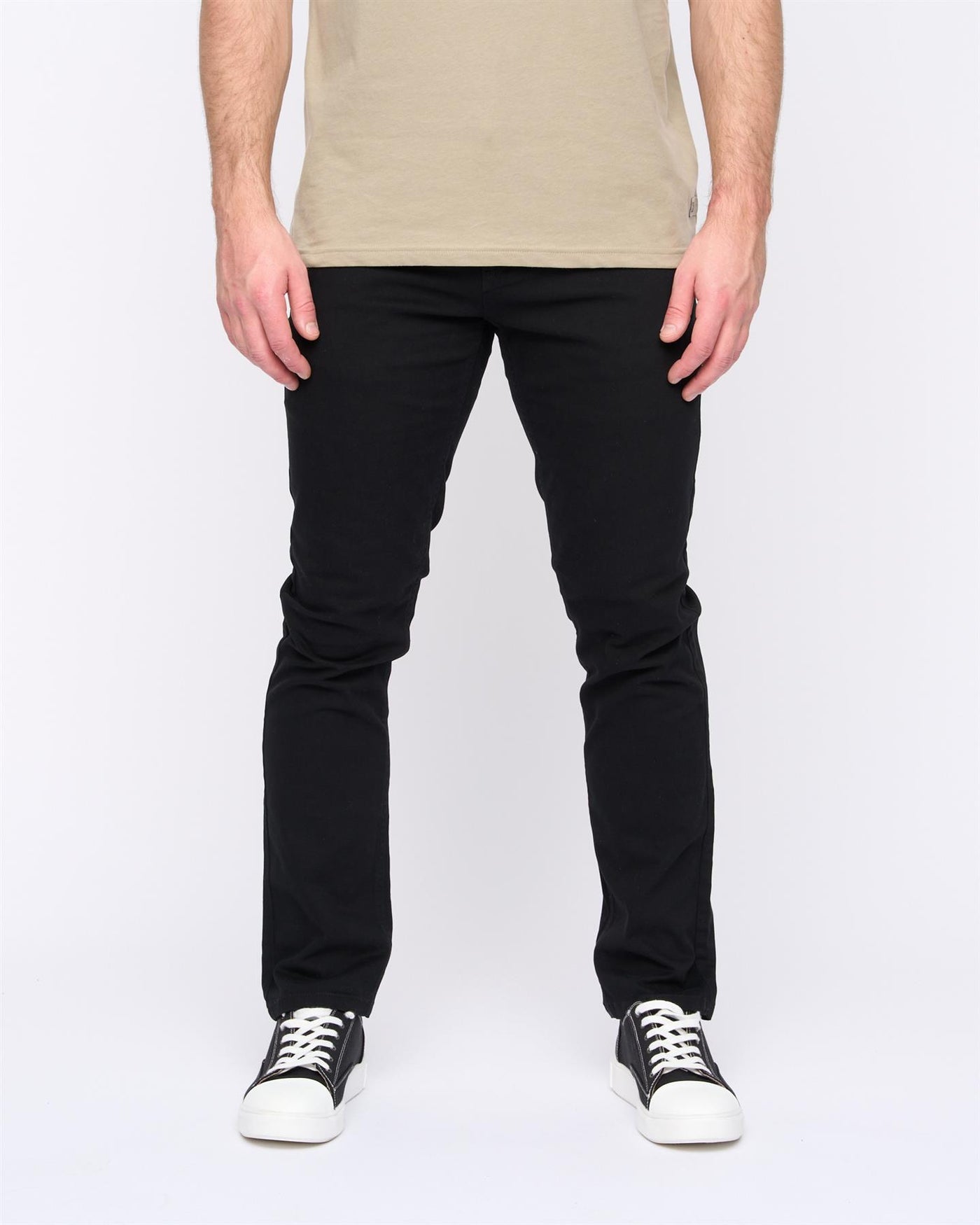 Mens Moretor Chinos Black