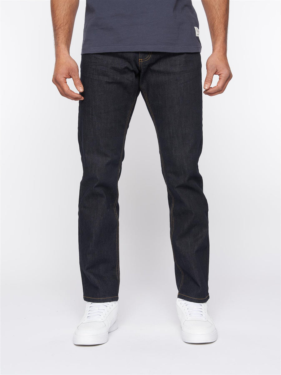 Mens Hydras Straight Leg Jeans Raw Wash