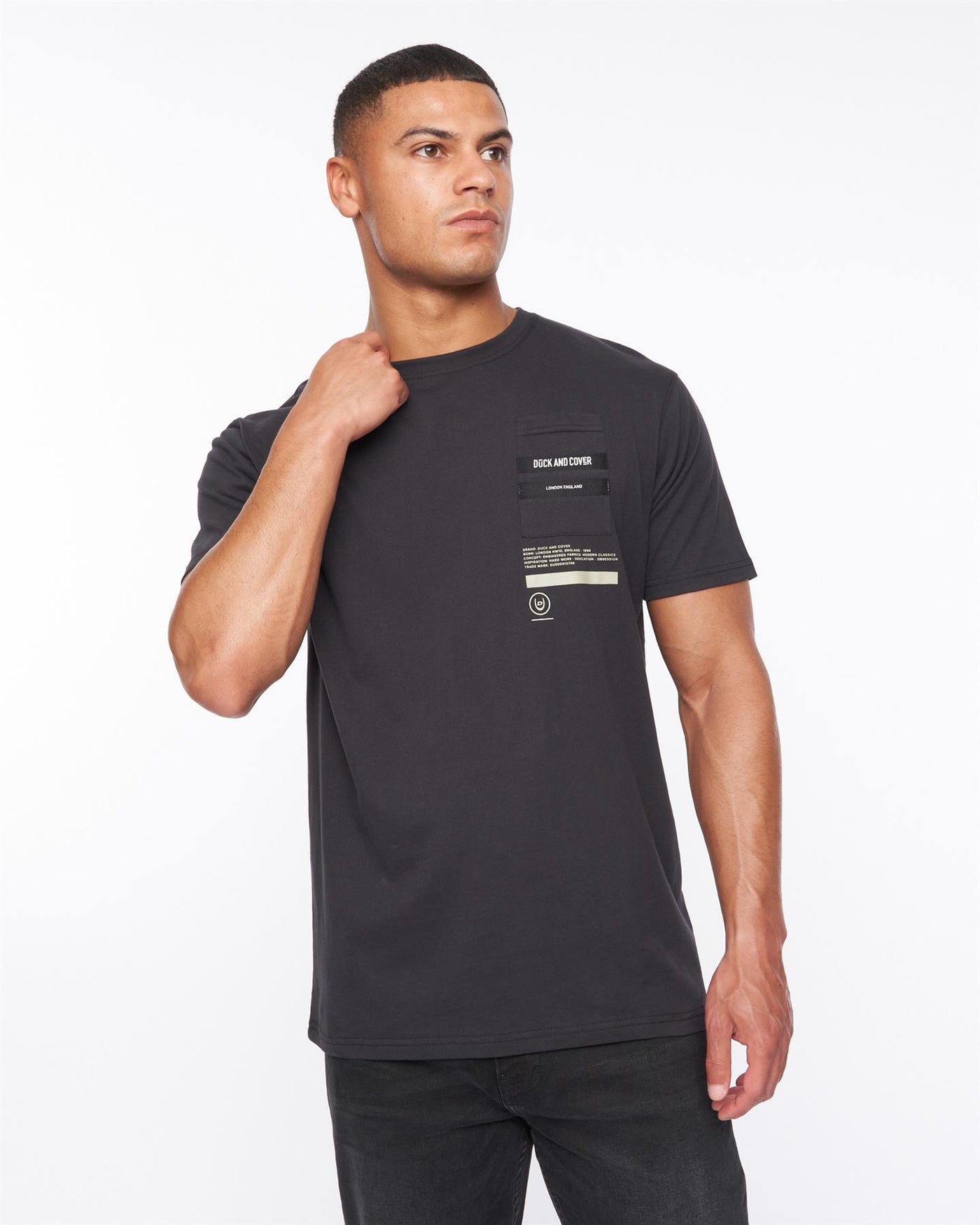 Mens Heningys T-Shirt Black