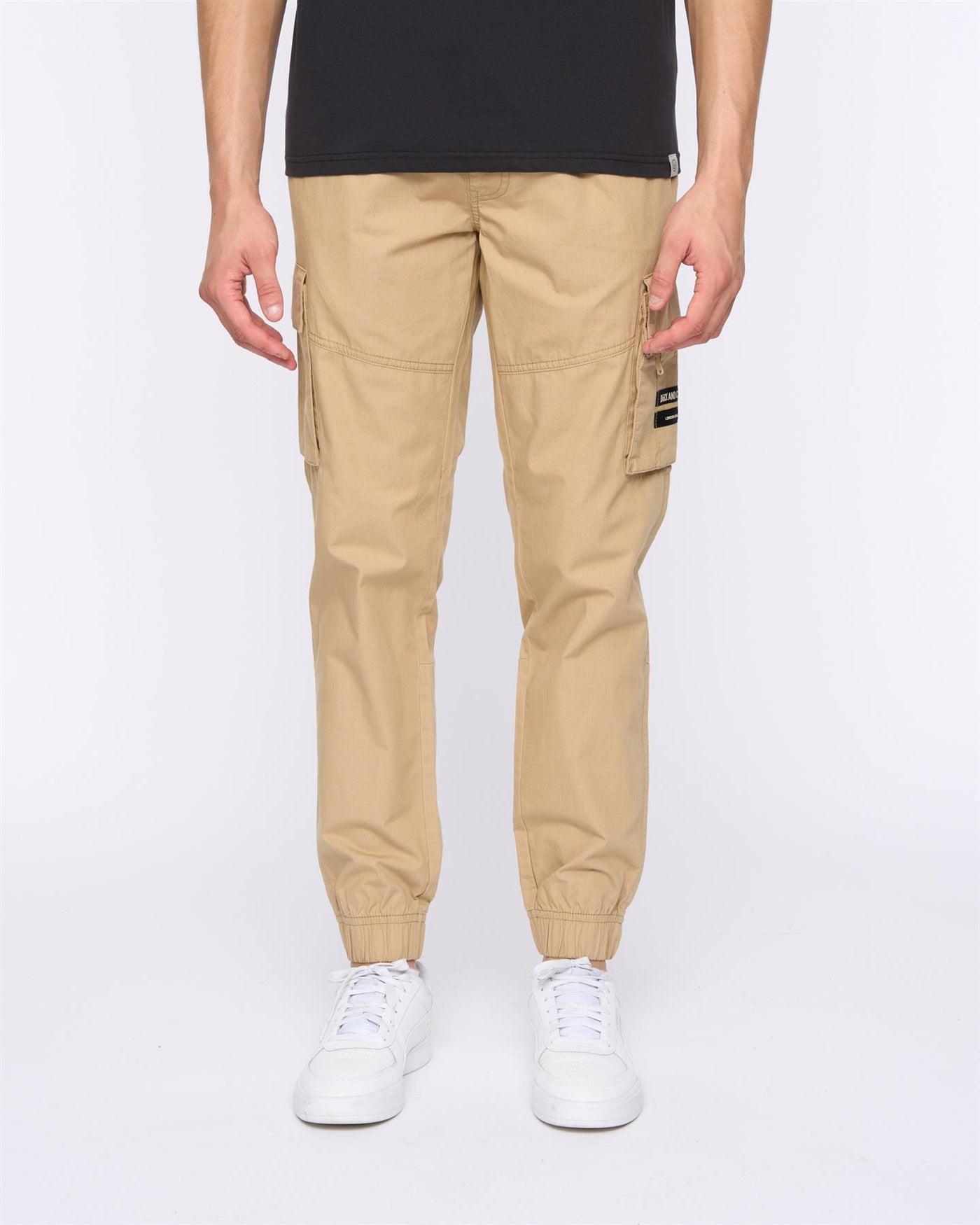 Mens Chesser Jog Pants Stone