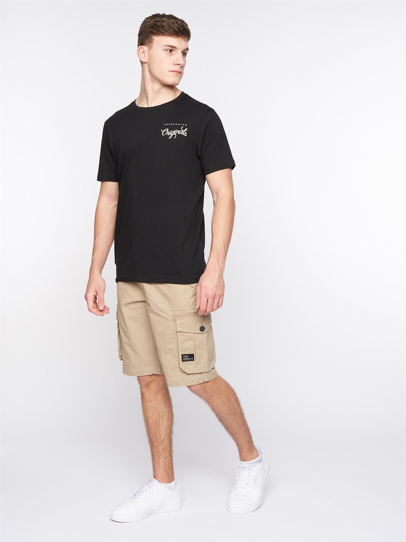 Kyron Cargo Shorts Stone