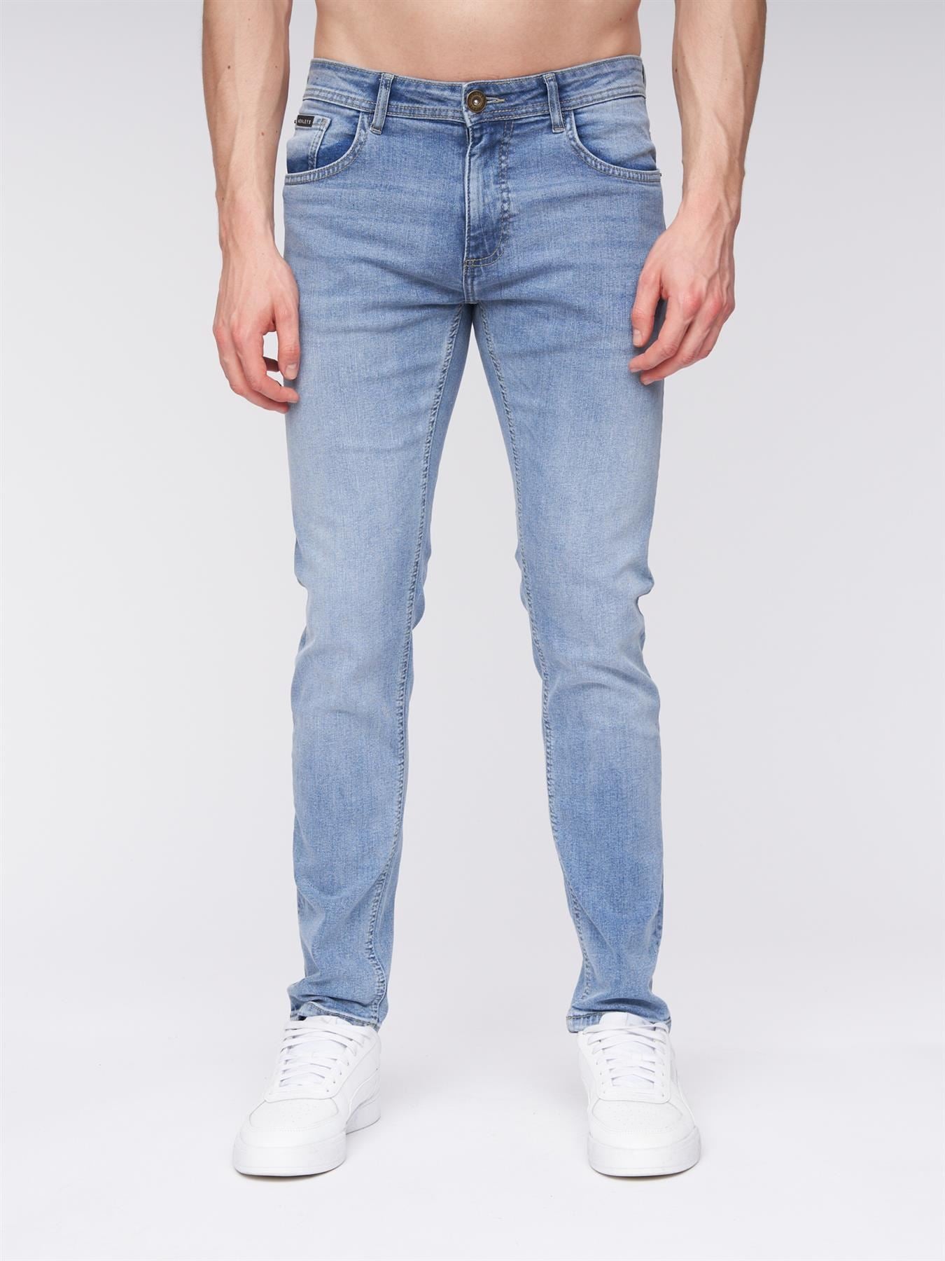 Mens Mayhen Slim Fit Jeans Light Wash