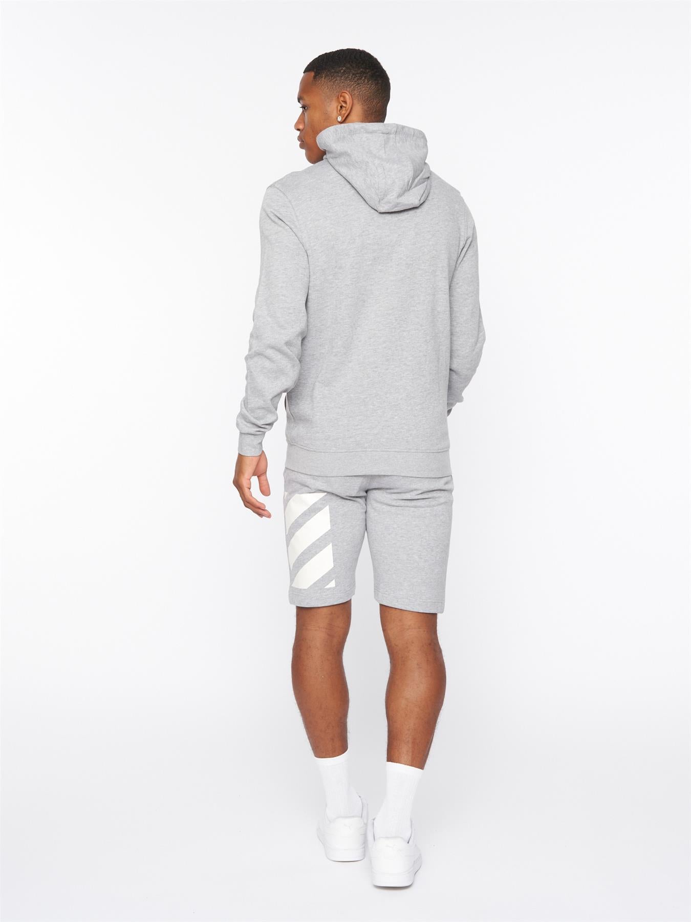 Coby Zip Thru Hoody Grey Marl