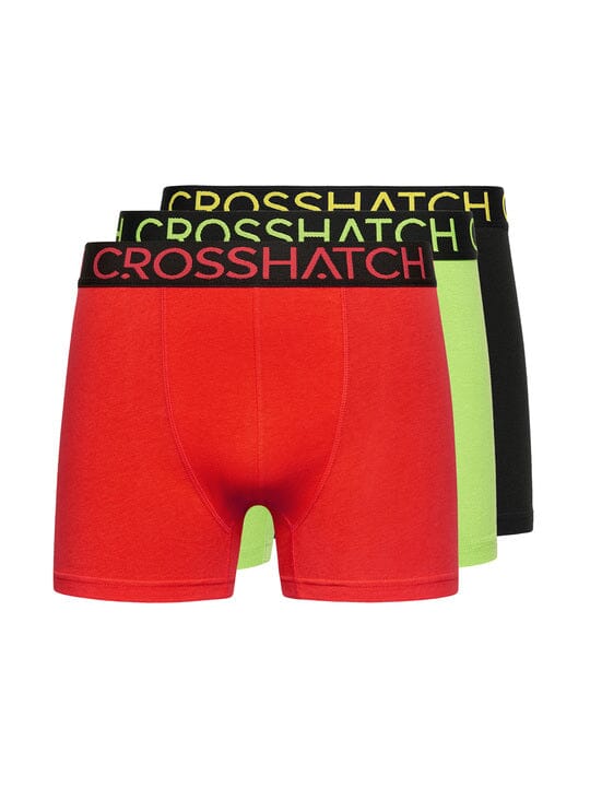 Highlighter Boxers 3pk Green/Red