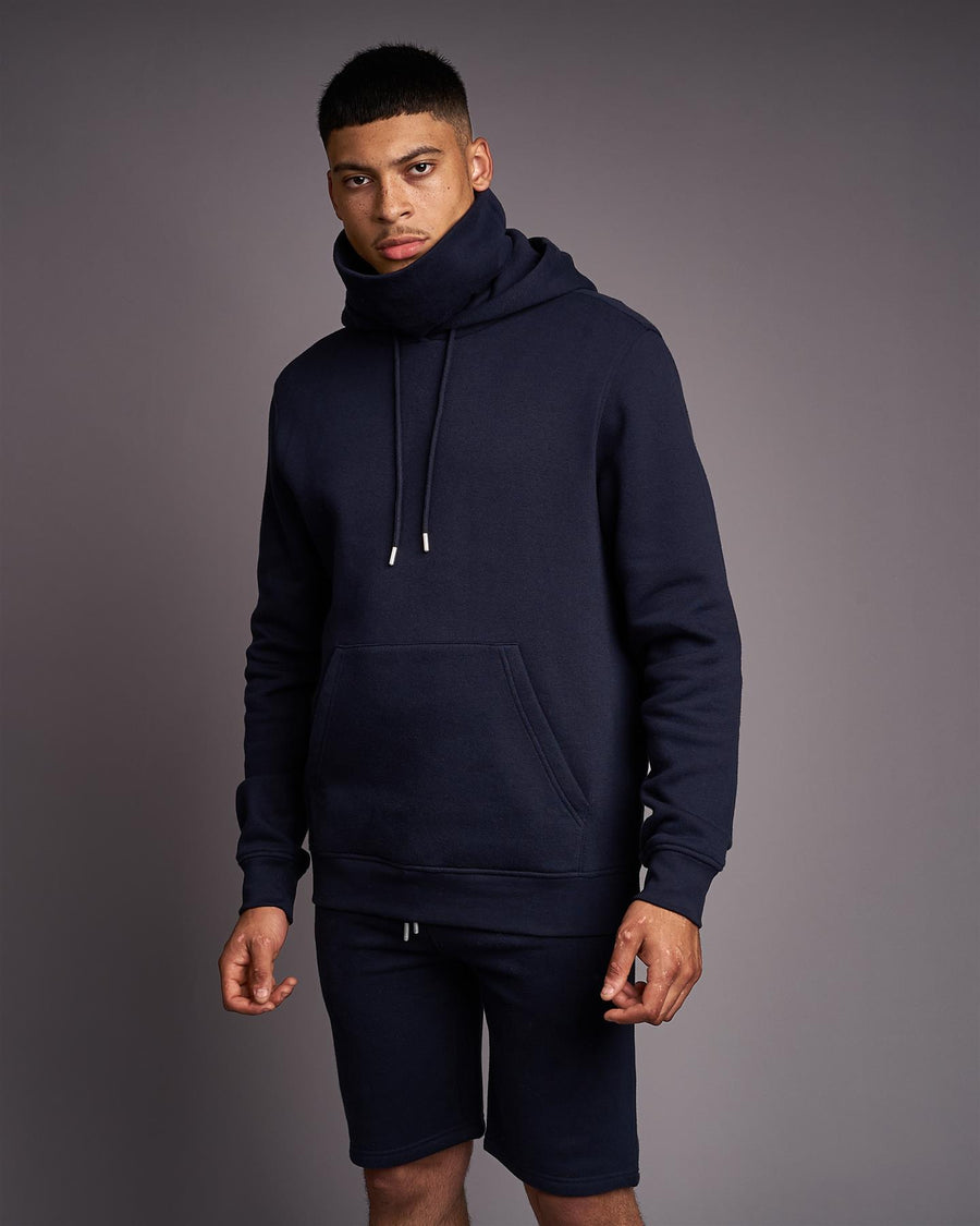 Mens Venmark Snood Sweat Navy