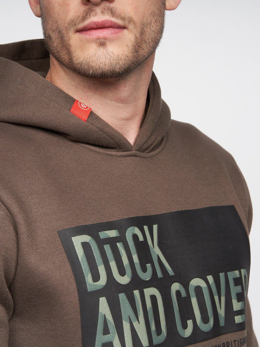 Quantain Hoodie Brown