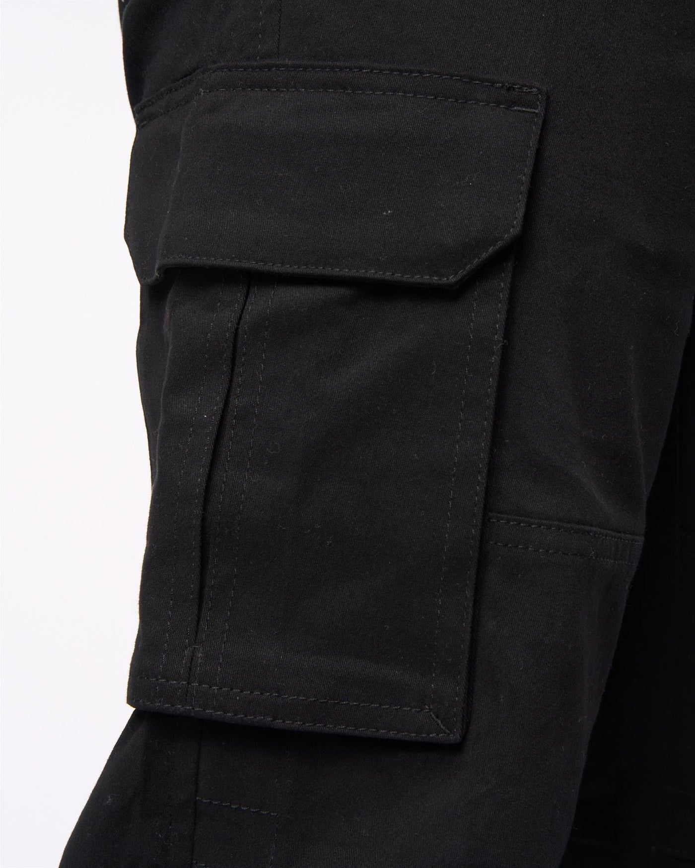 Mens Pendles Cargo Pants Black