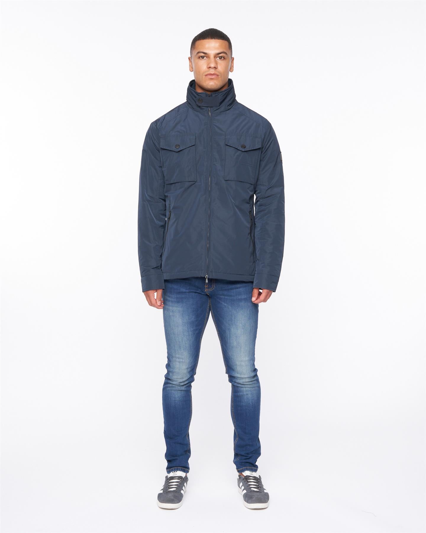 Mens Blensons Padded Jacket Navy