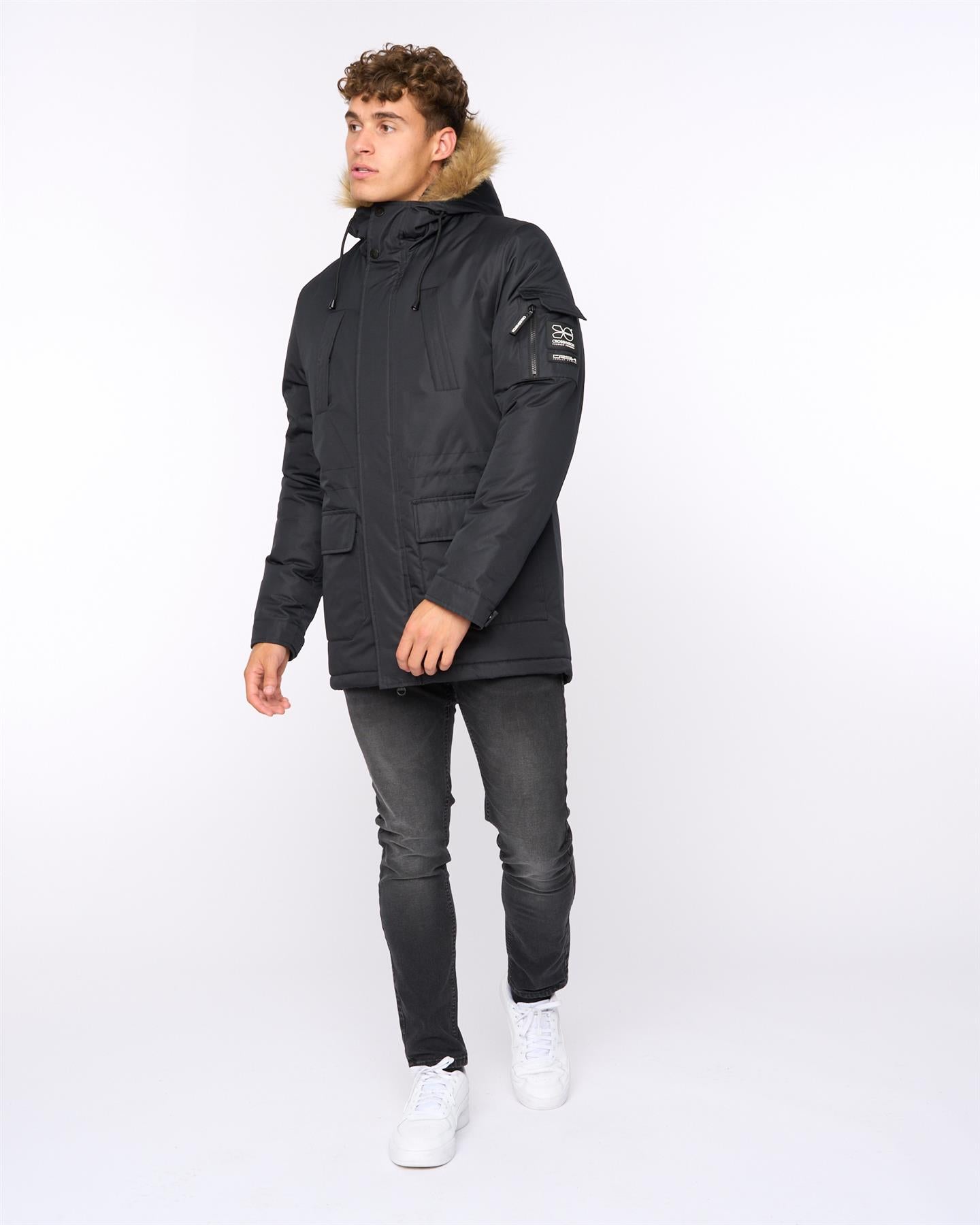 Mens Parkmoore Parka Black