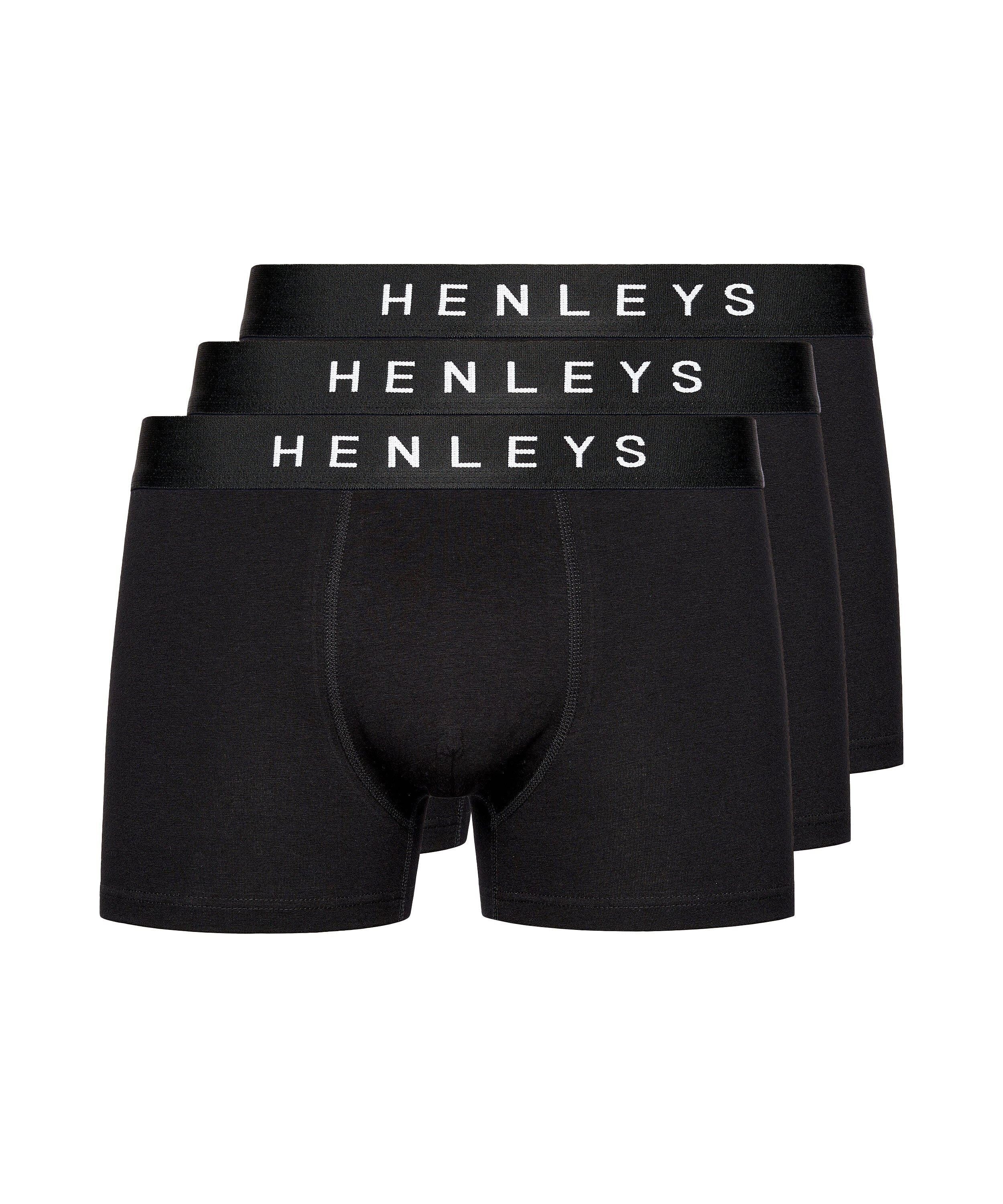 Mens Coalink Boxers 3pk Black