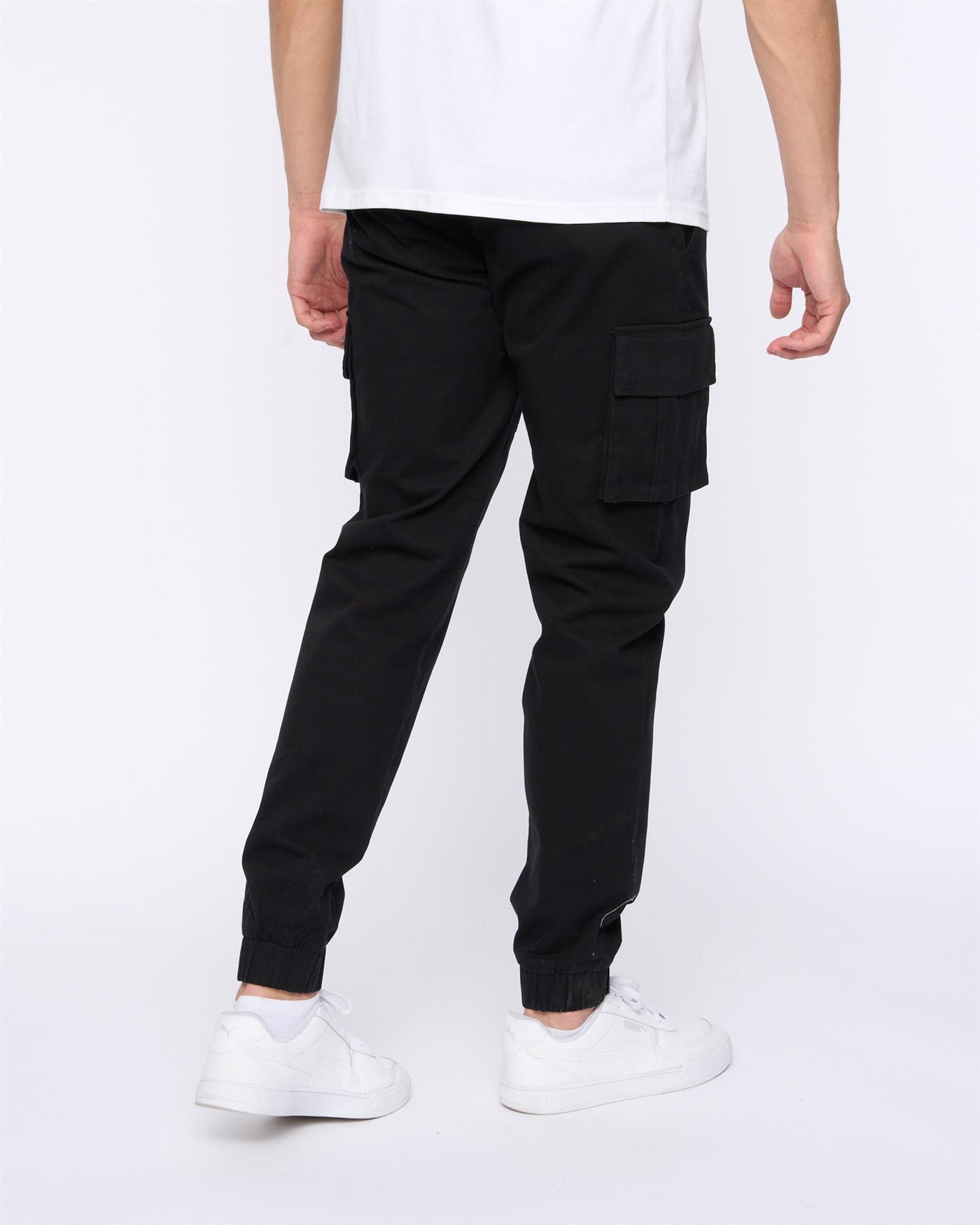 Mens Chemmer Woven Jog Pants Black