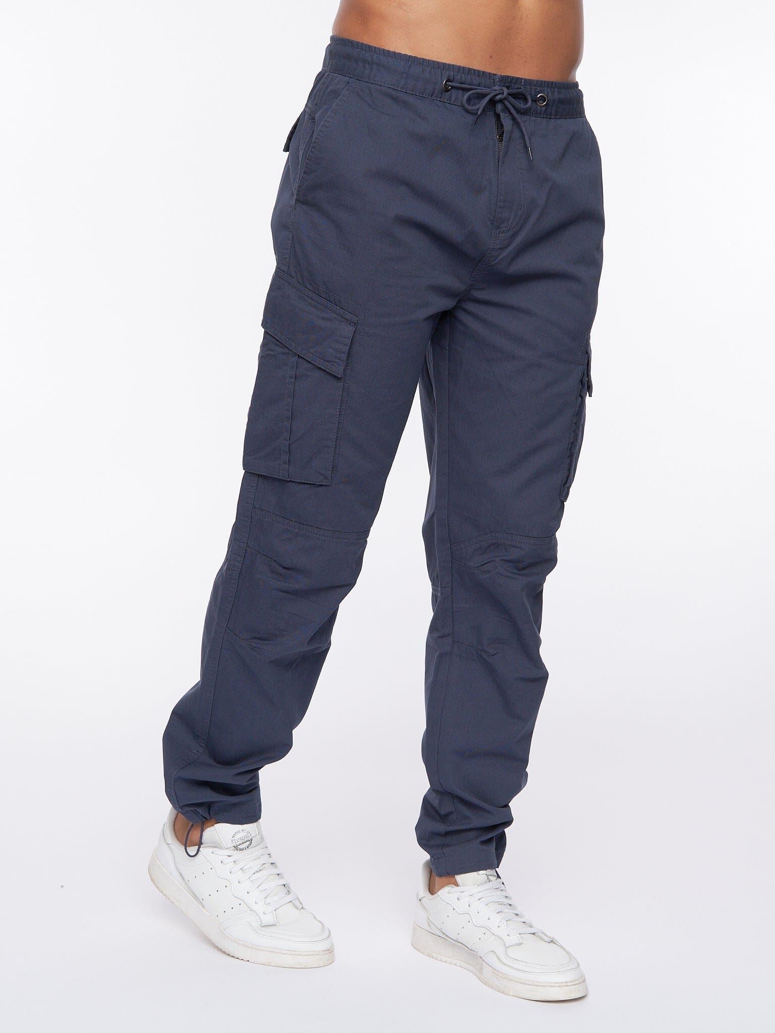 Mens Sidemoore Cargo Pants Navy