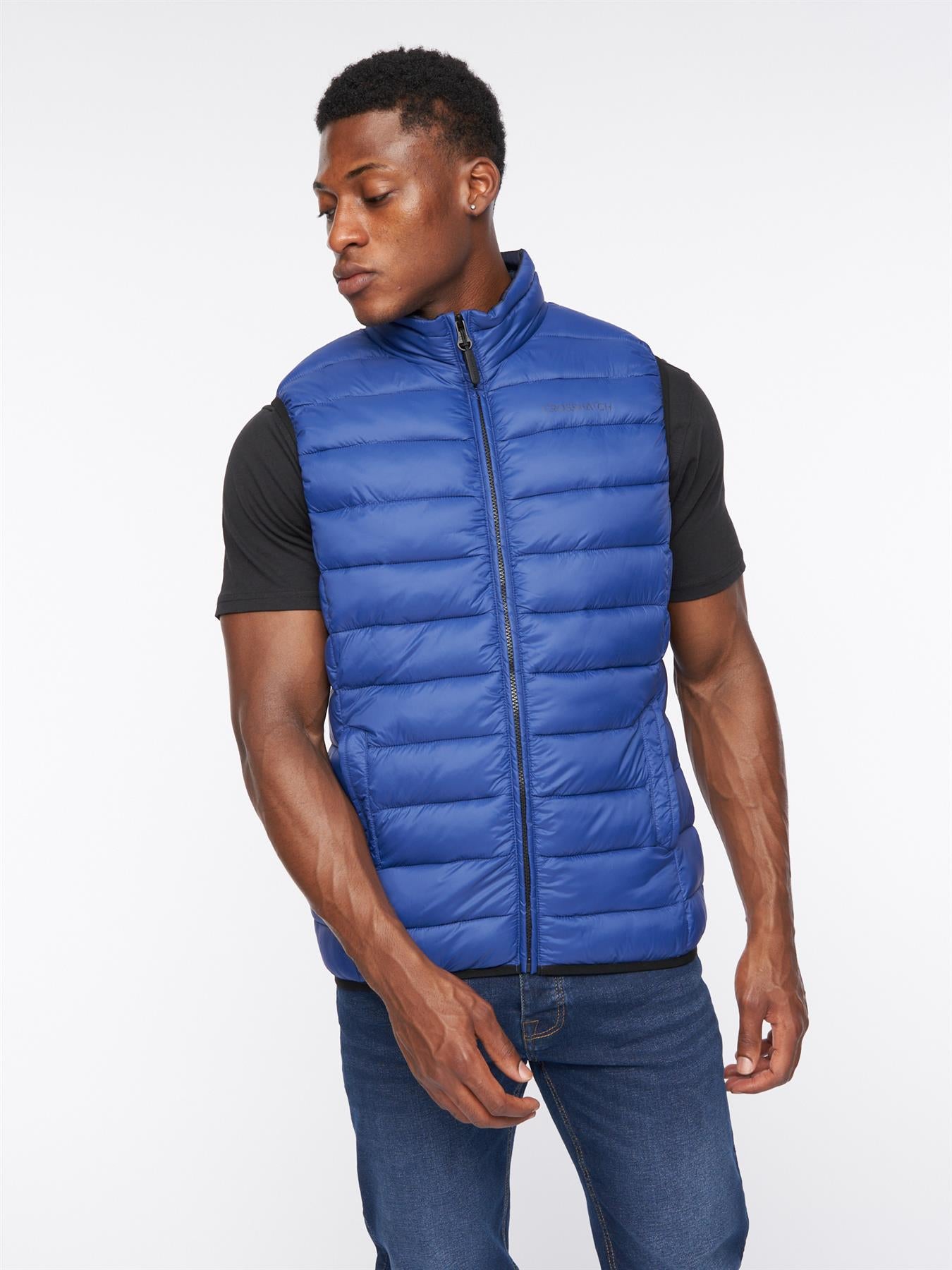 Mens Gattering Gilet Royal