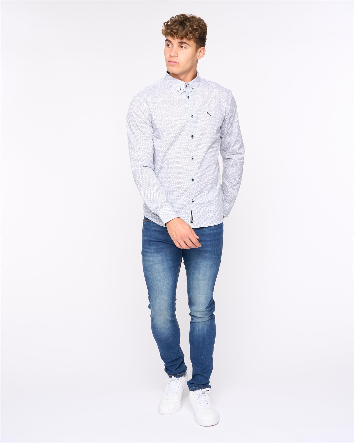 Mens Marksen Shirt White