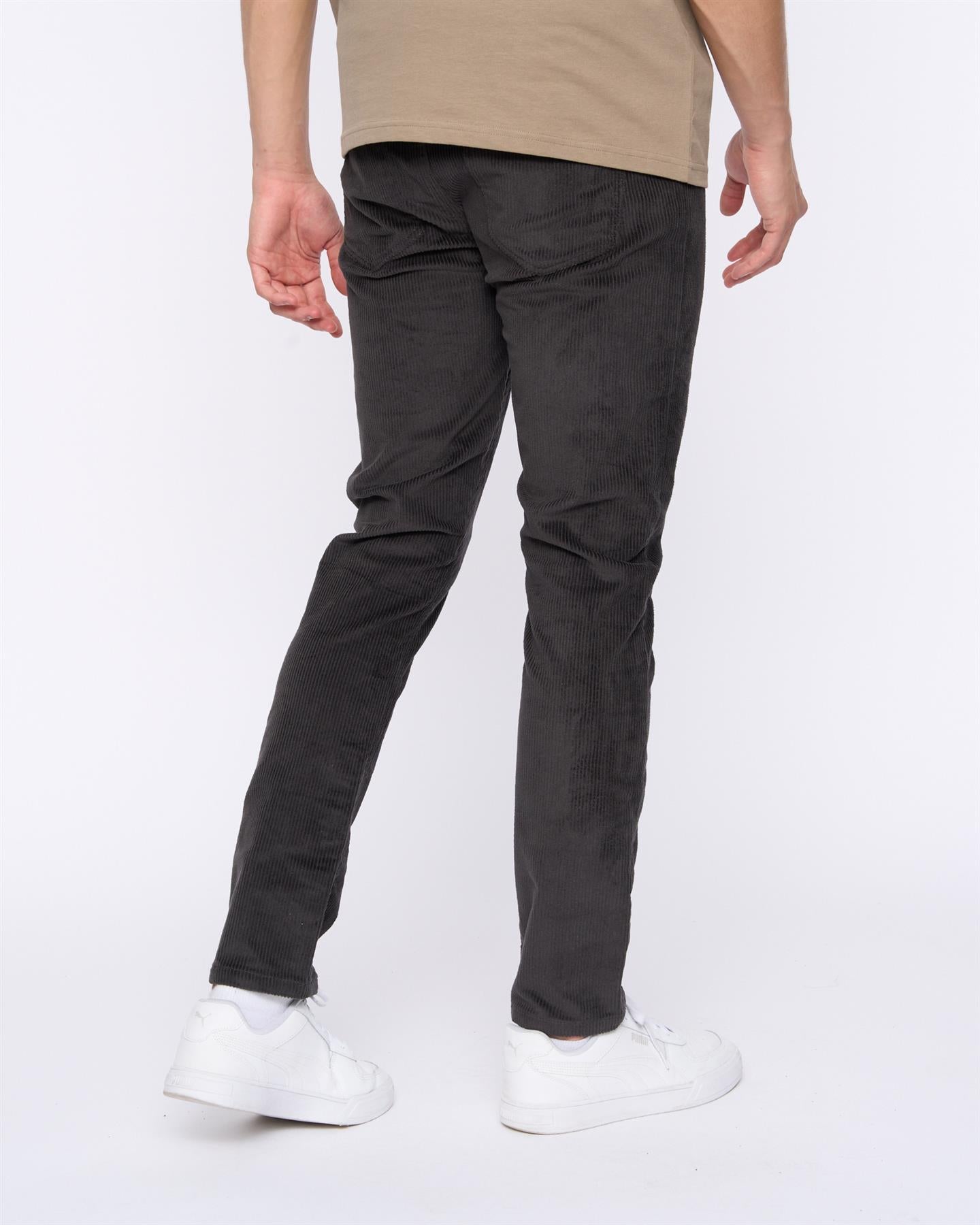 Mens Cordsome Trousers Anthracite