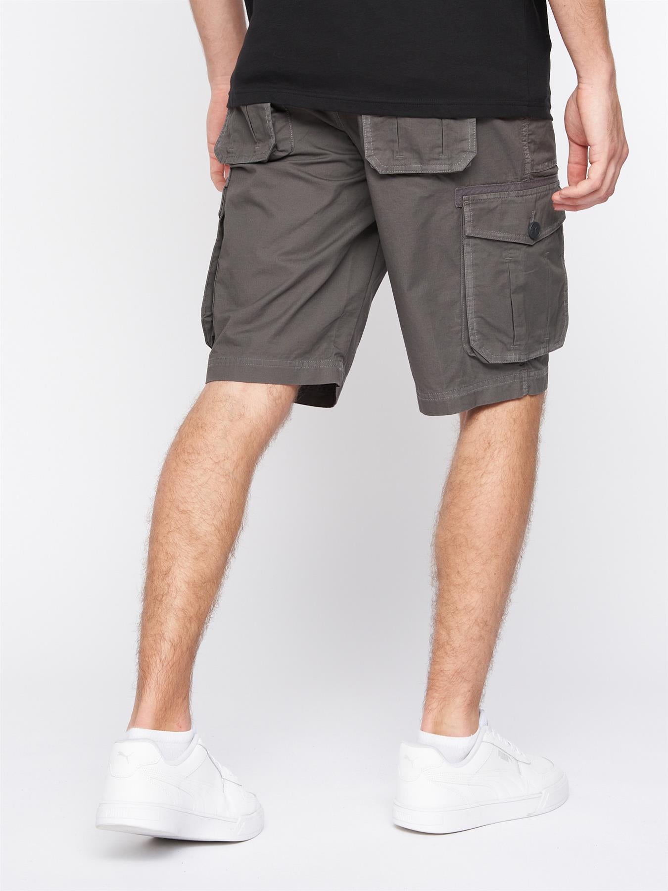 Kyron Cargo Shorts Charcoal