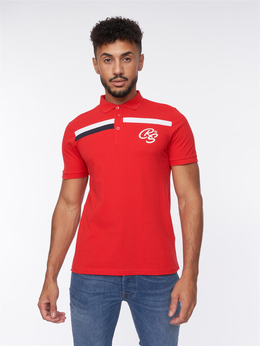 Mens Eveatrax Polo Red